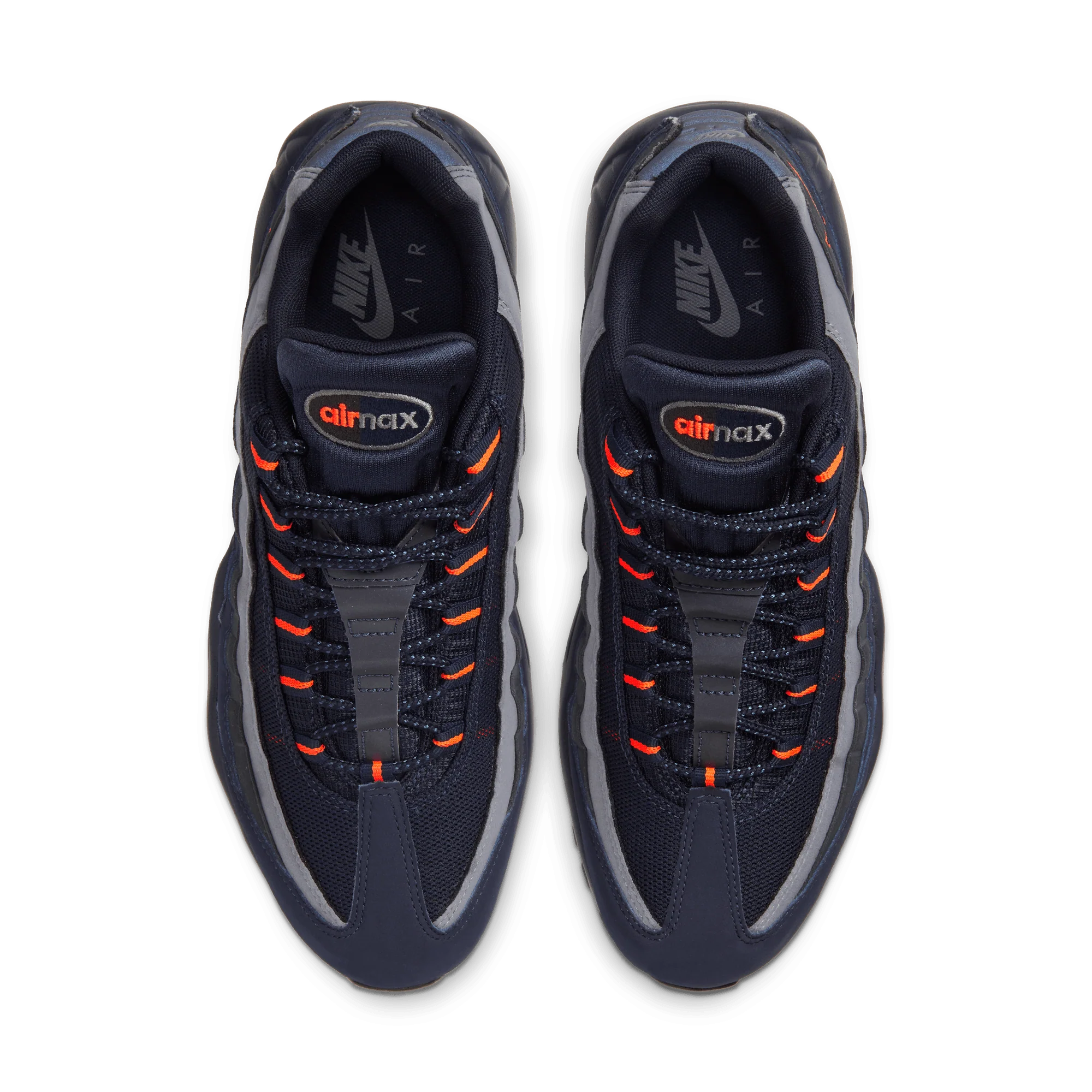 Nike Air Max 95 Logo Navy Orange - Image 3