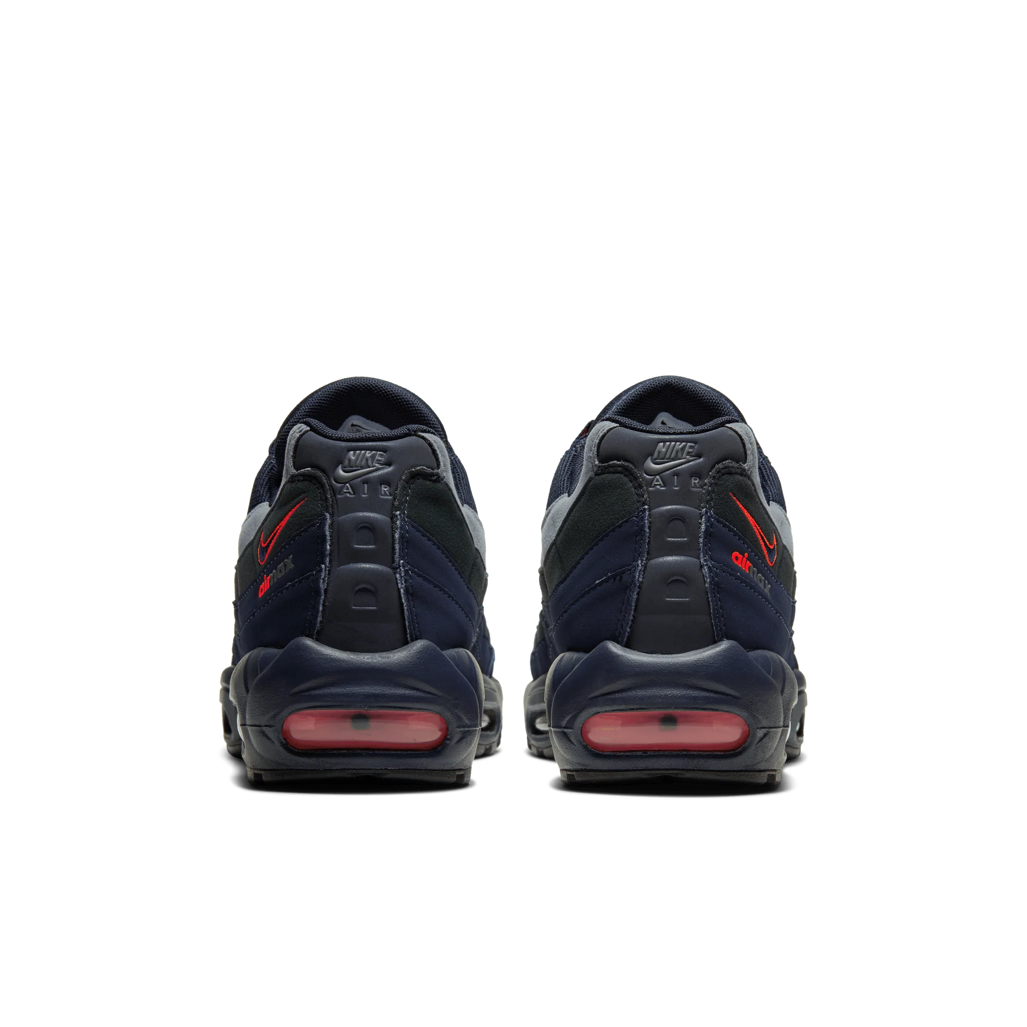 Nike Air Max 95 Logo Navy Orange - Image 4