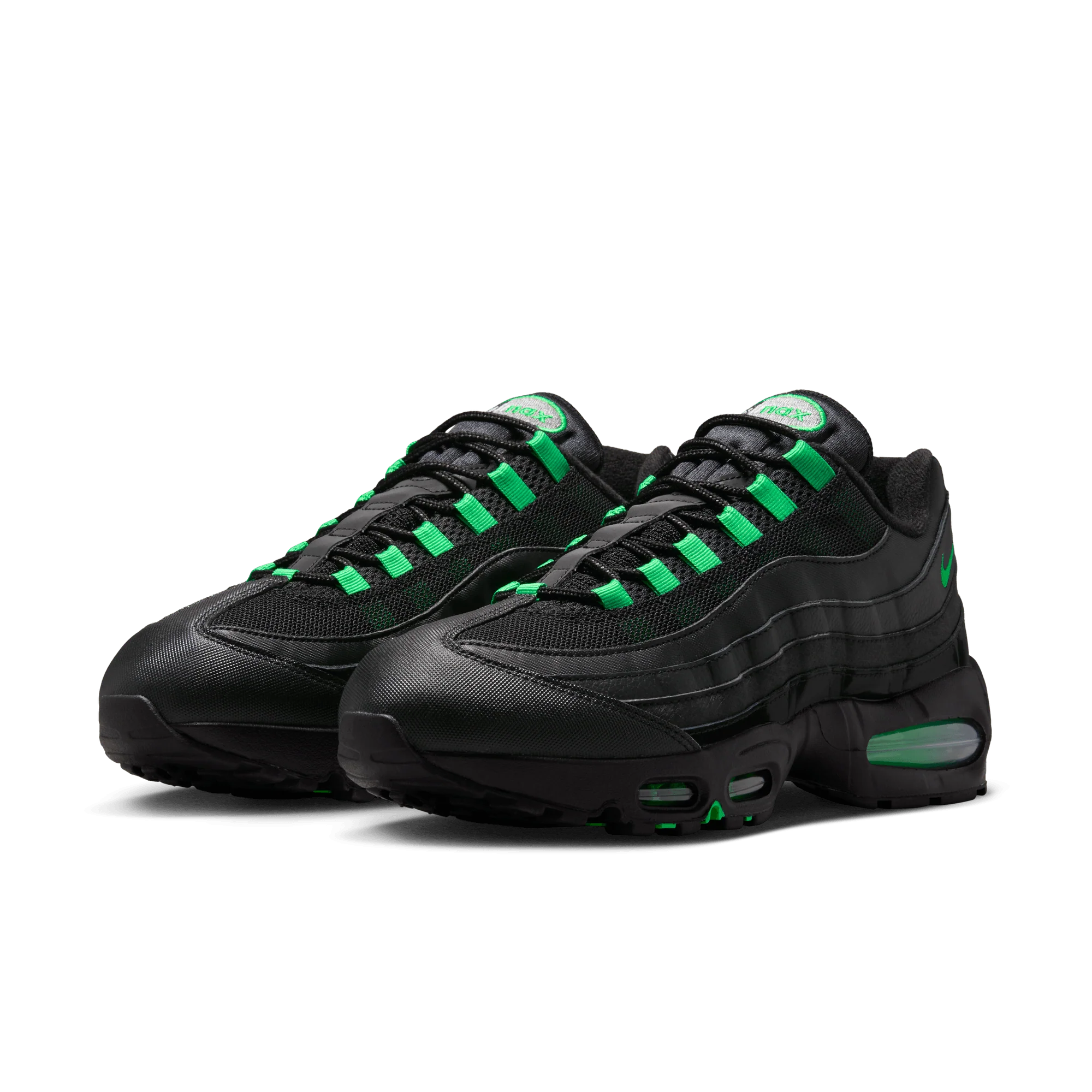Nike Air Max 95 OG Big Bubble Black Green Shock - Image 2