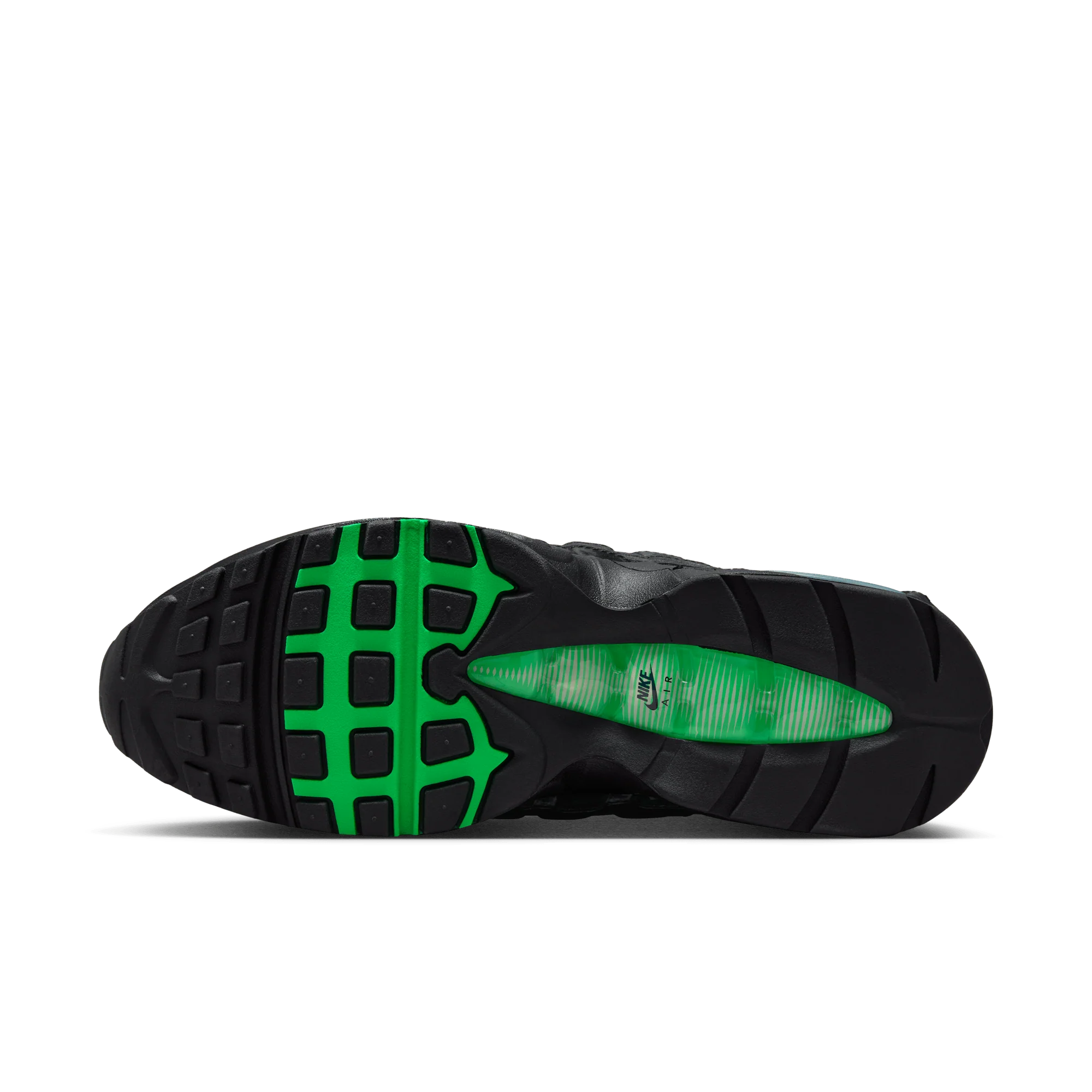 Nike Air Max 95 OG Big Bubble Black Green Shock - Image 6
