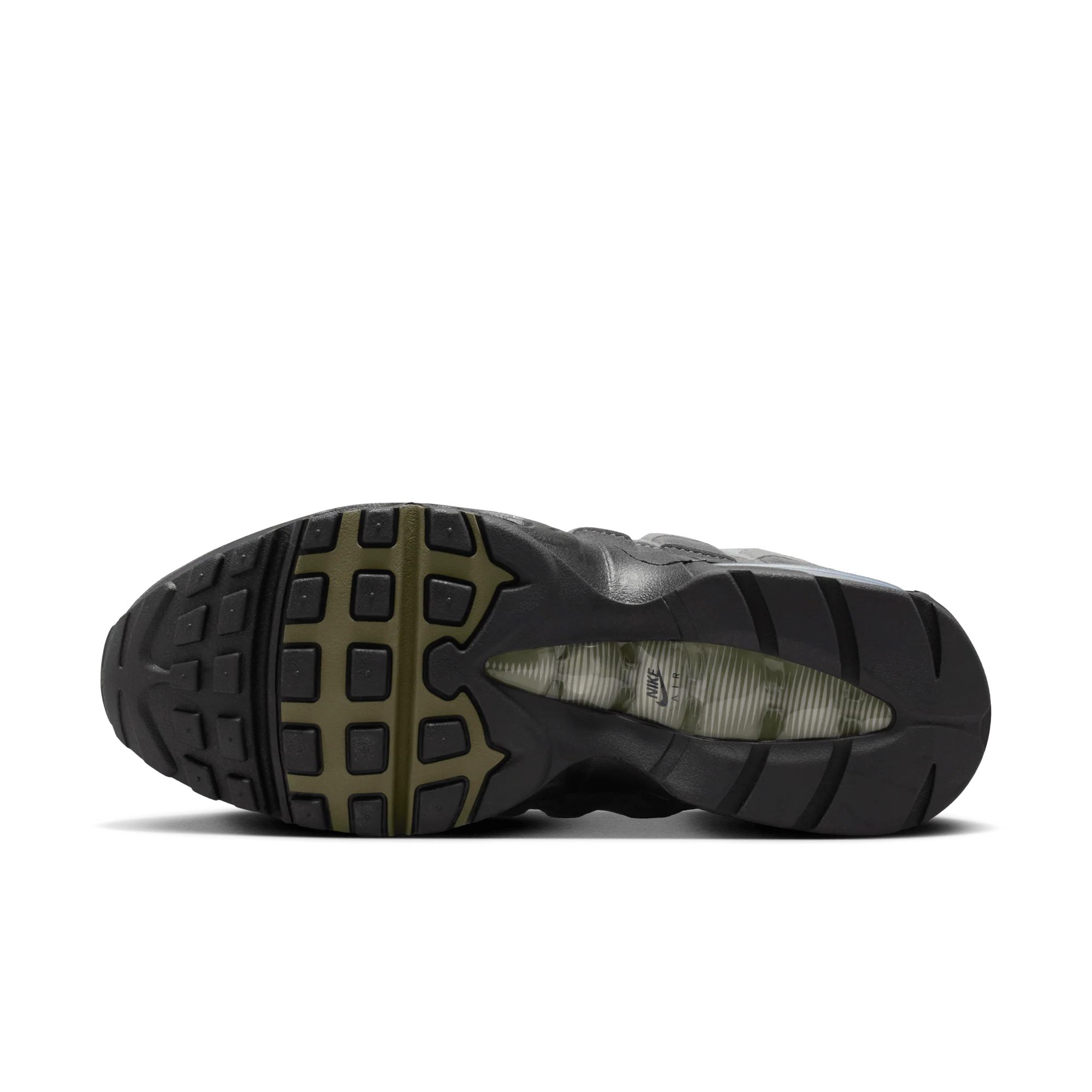 Nike Air Max 95 OG Big Bubble Black Medium Olive (Women's) - Image 6