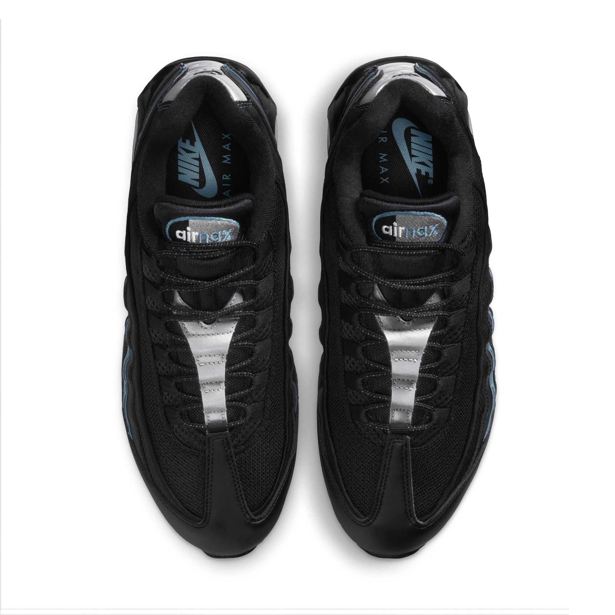 Nike Air Max 95 OG Big Bubble Smoky Blue Black - Image 3
