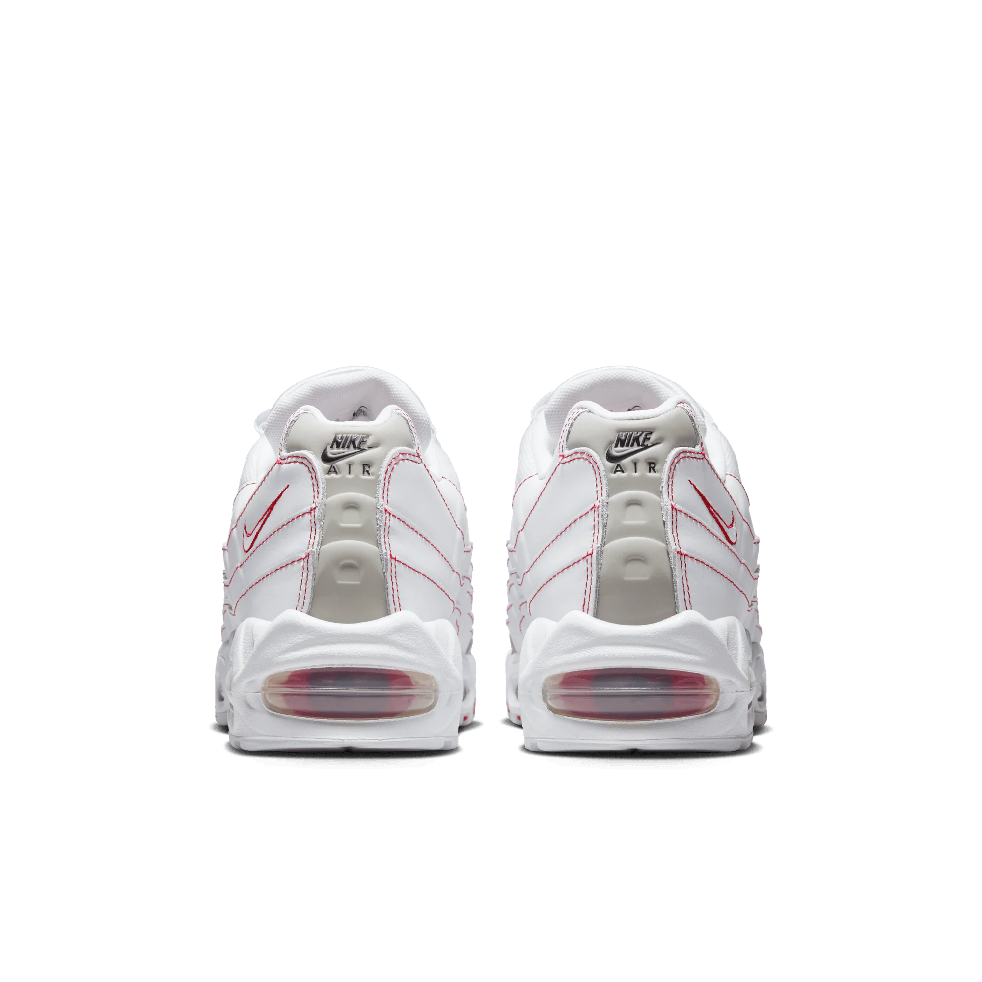 Nike Air Max 95 OG Big Bubble White University Red - Image 4
