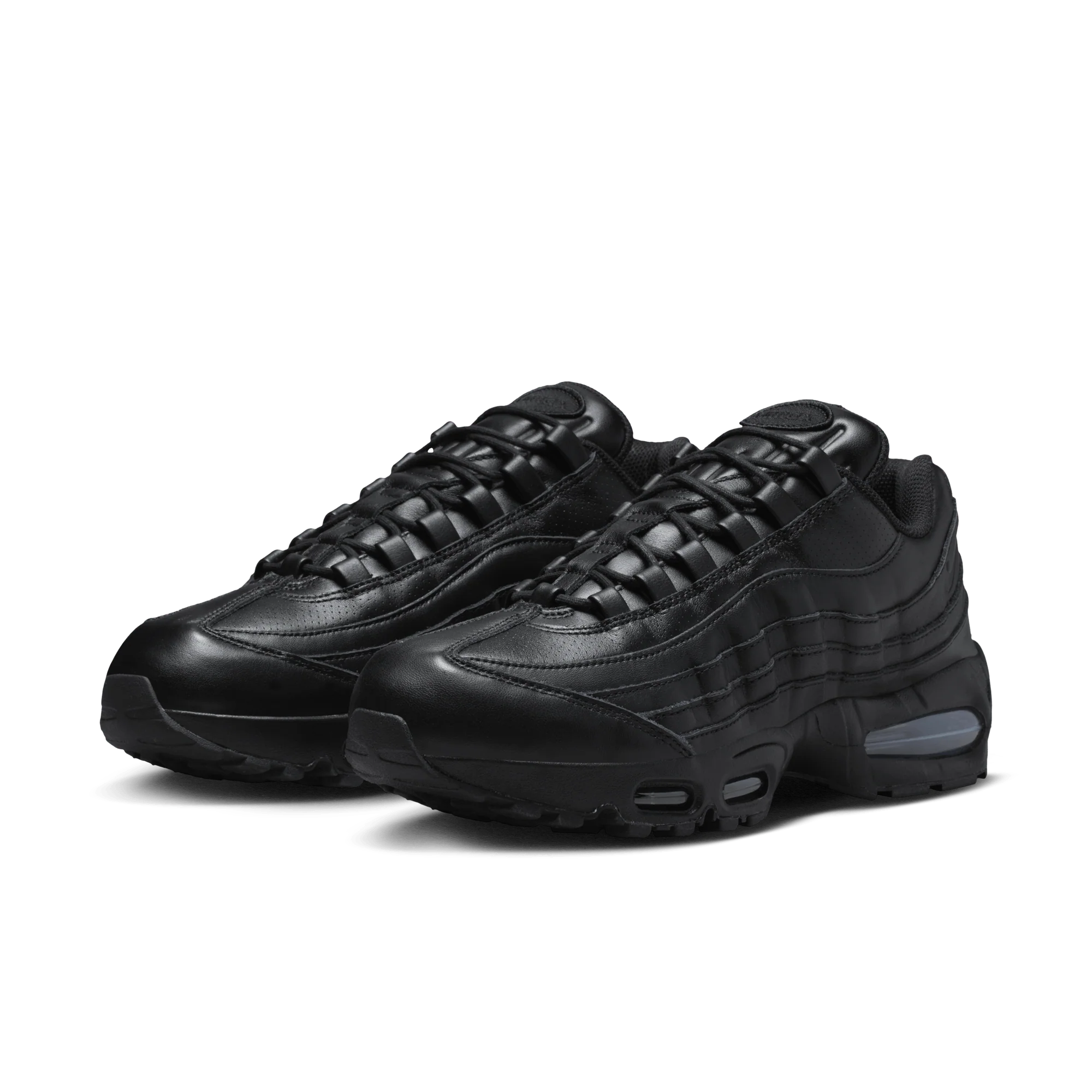 Nike Air Max 95 QS Big Bubble Black Leather - Image 2
