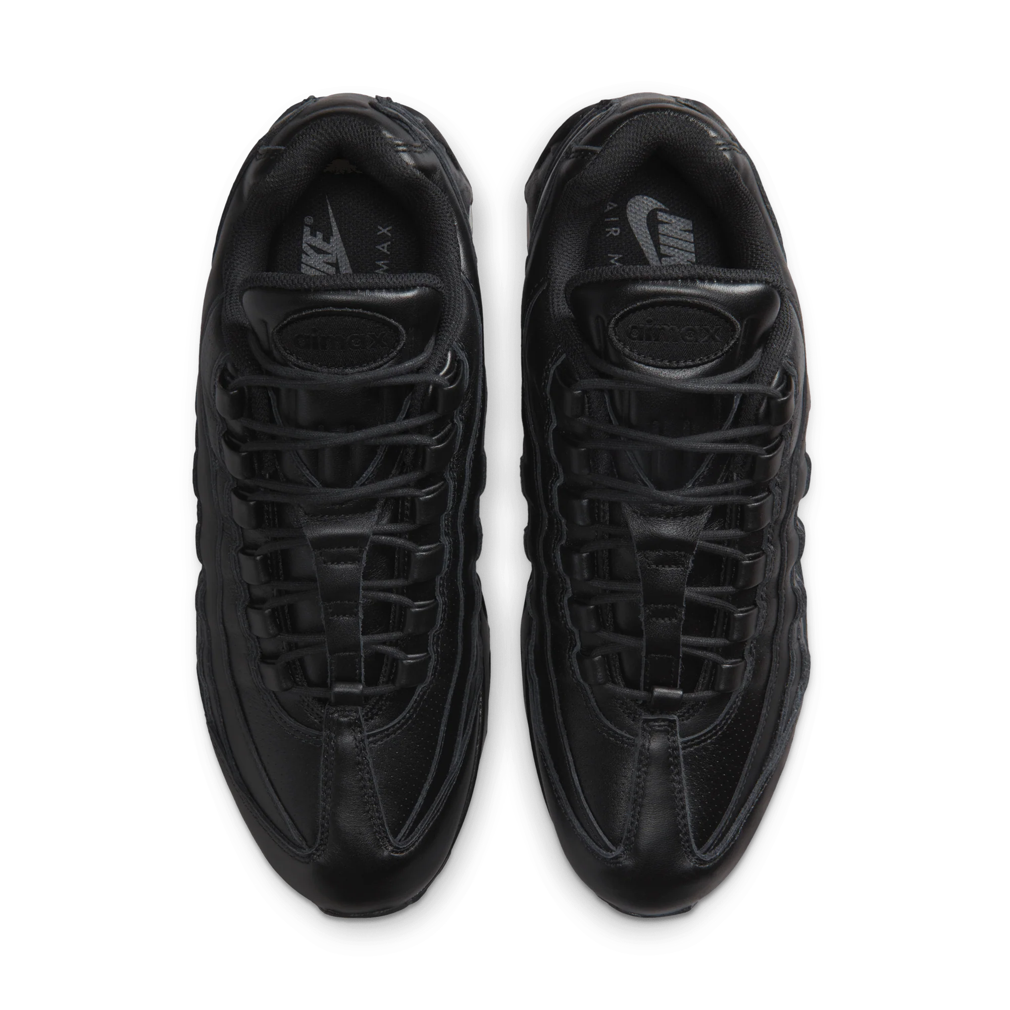 Nike Air Max 95 QS Big Bubble Black Leather - Image 3