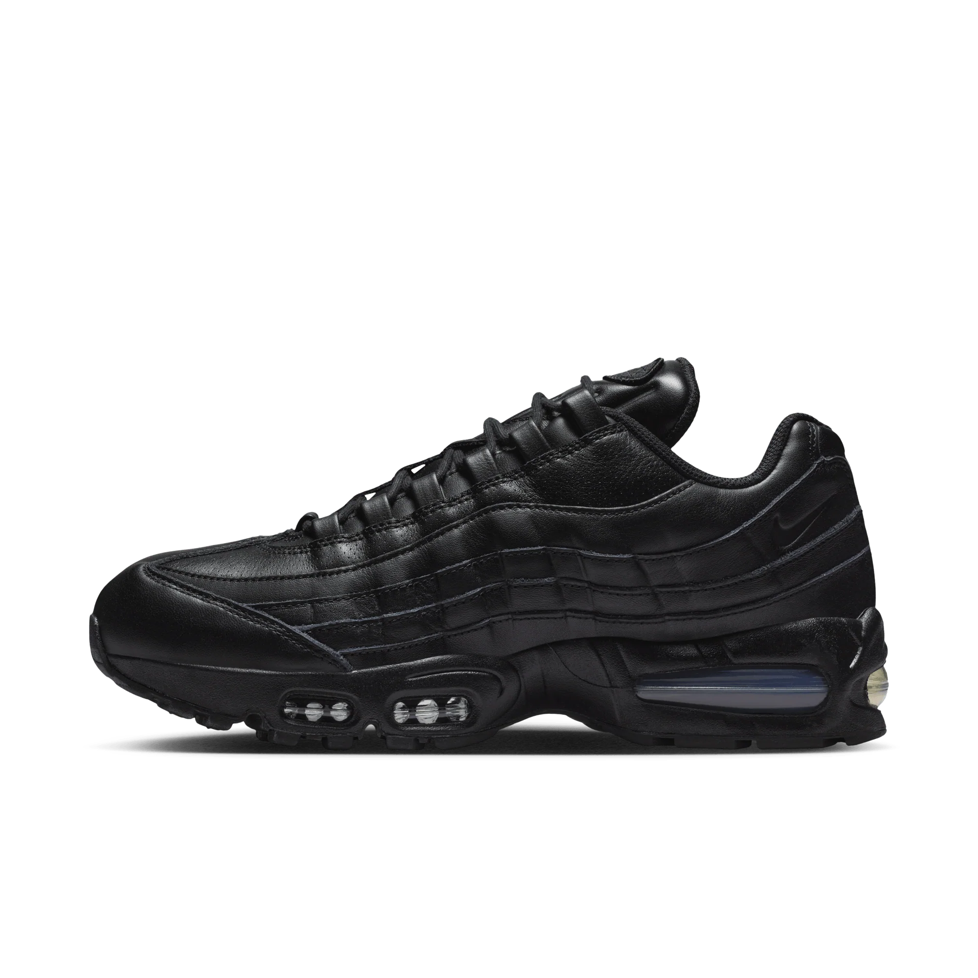 Nike Air Max 95 QS Big Bubble Black Leather - Image 5
