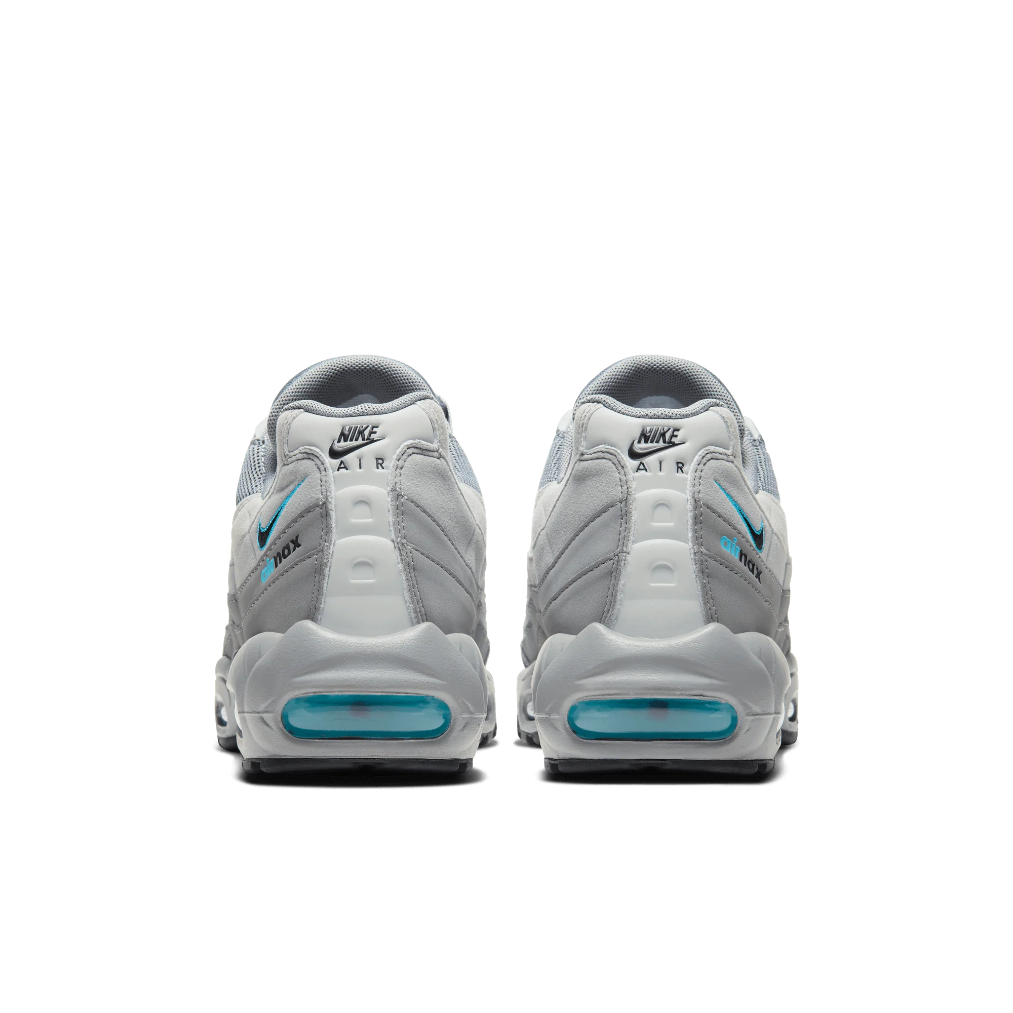 Nike Air Max 95 Retro Logo Grey Aqua - Image 4