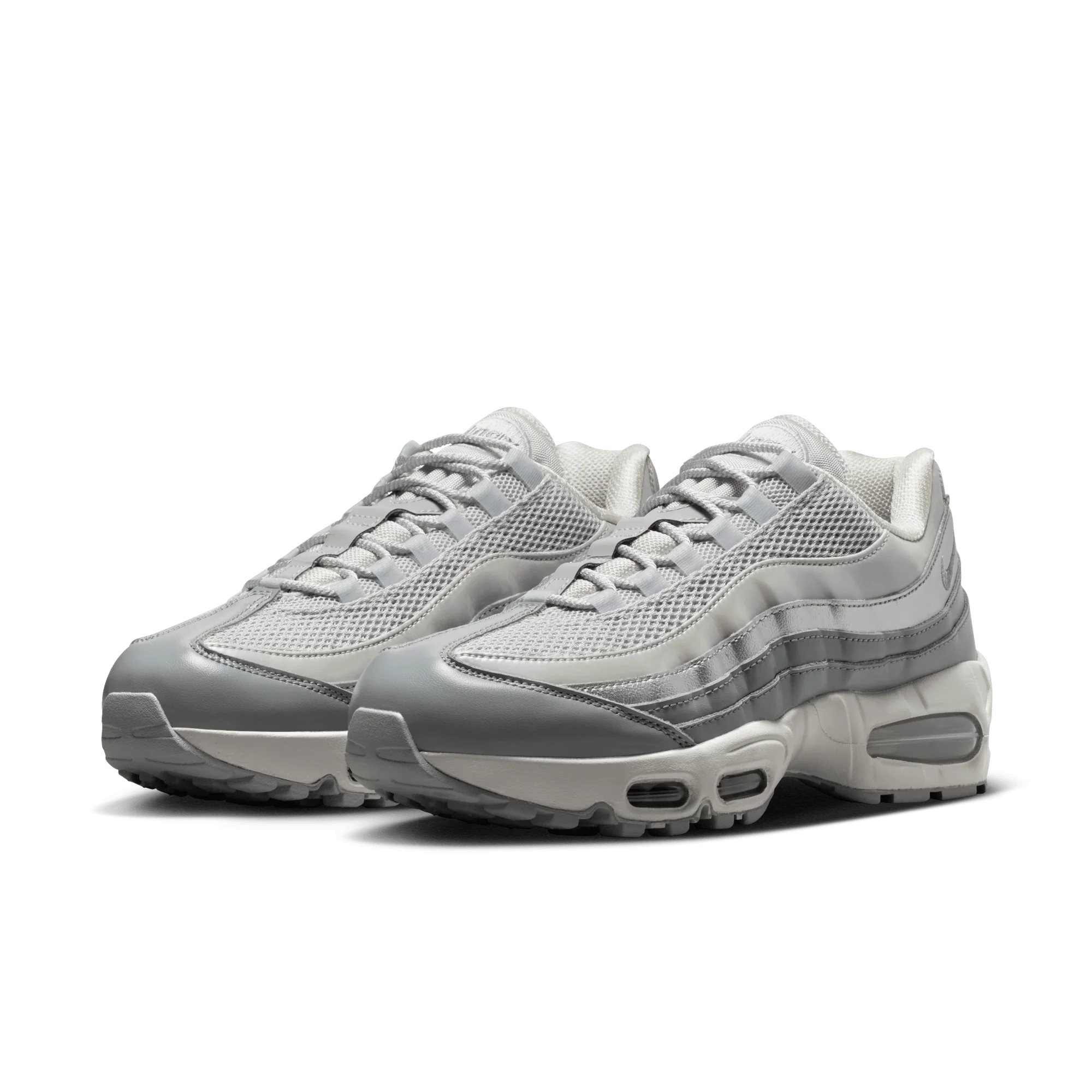 Nike Air Max 95 SE Big Bubble Grey Fog Silver (Women's) - Image 2