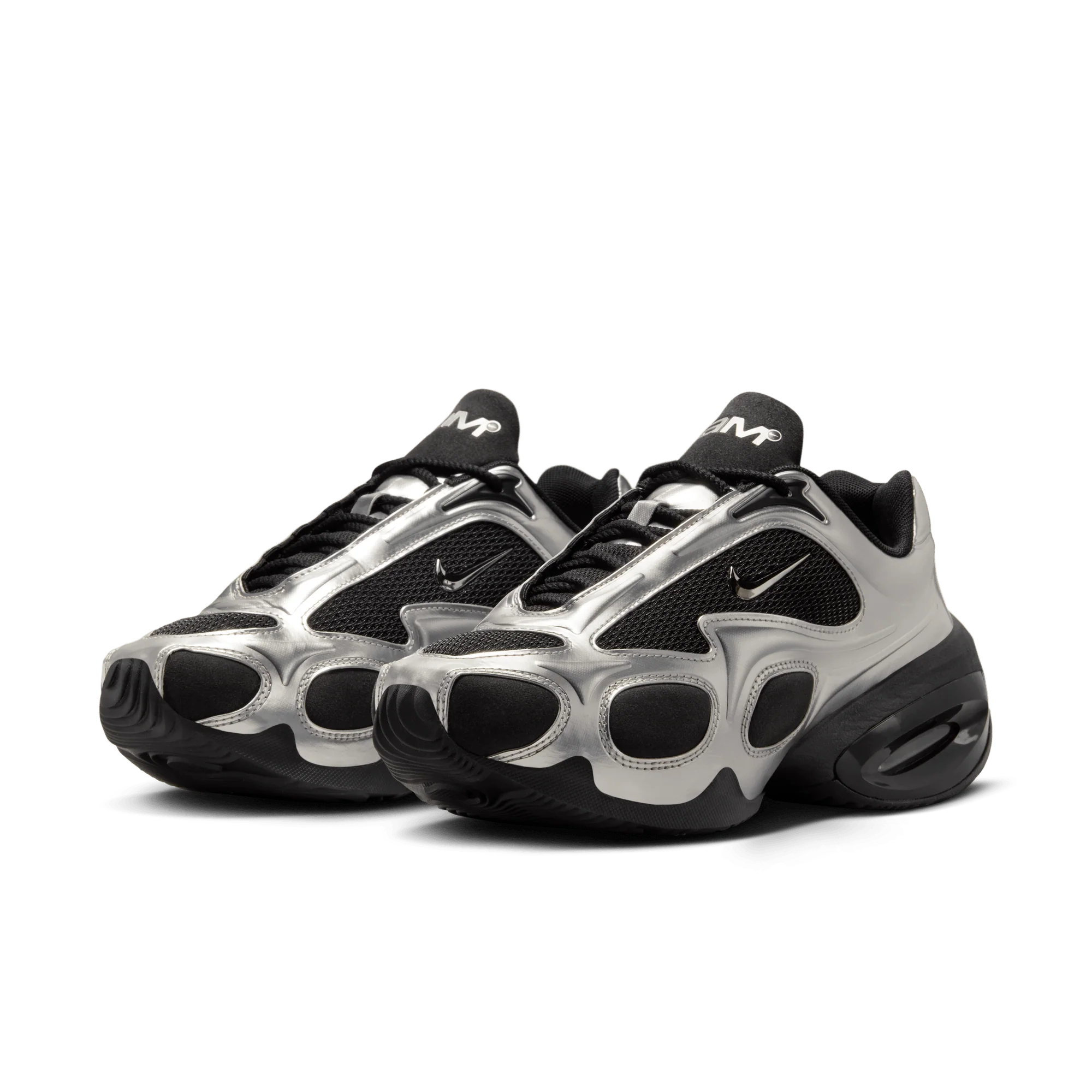 Nike Air Max Muse Black Metallic Silver (Women's) - Image 2