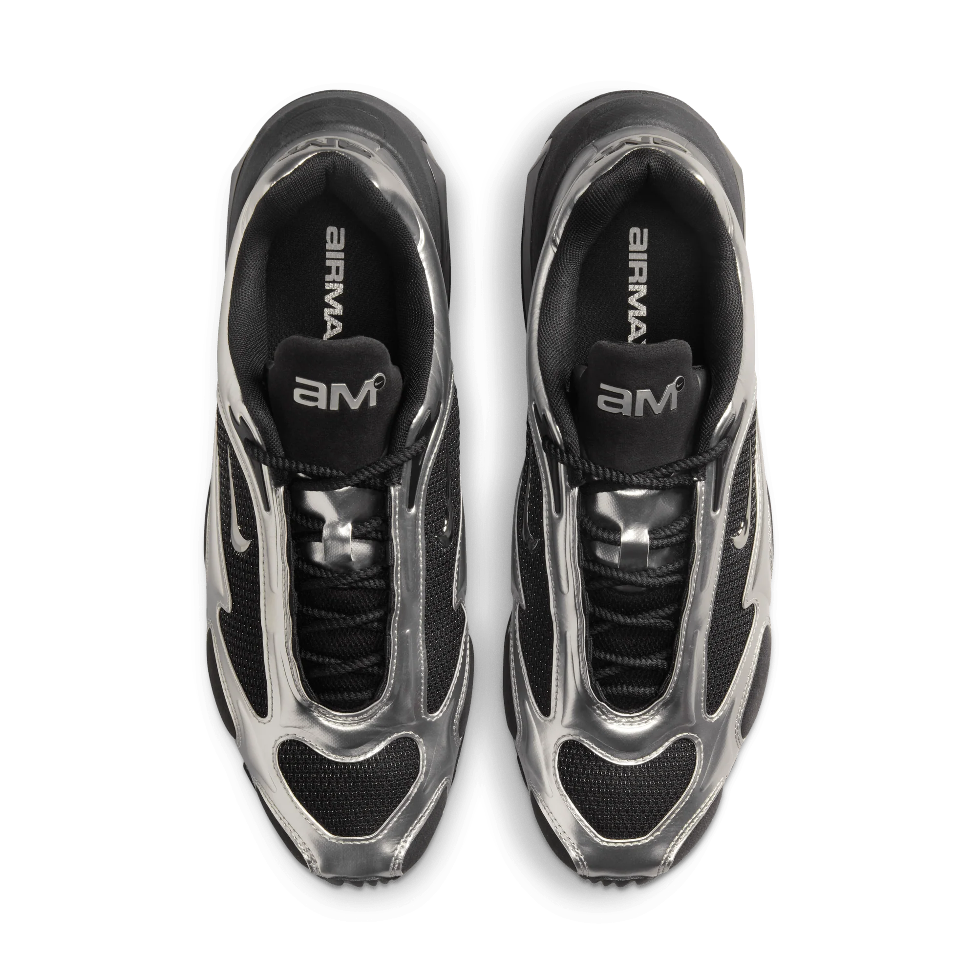 Nike Air Max Muse Black Metallic Silver (Women's) - Image 3