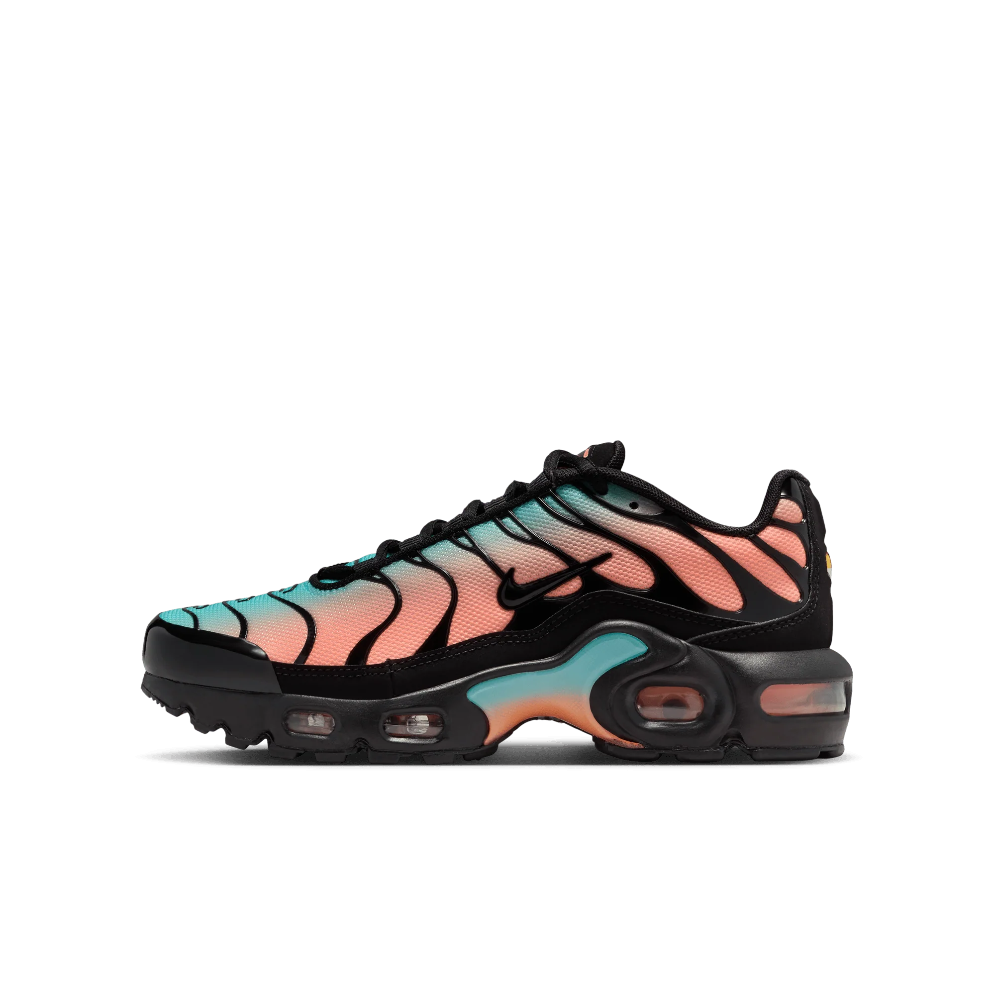 Nike Air Max Plus Aurora Green Orange Pulse (GS) - Image 5