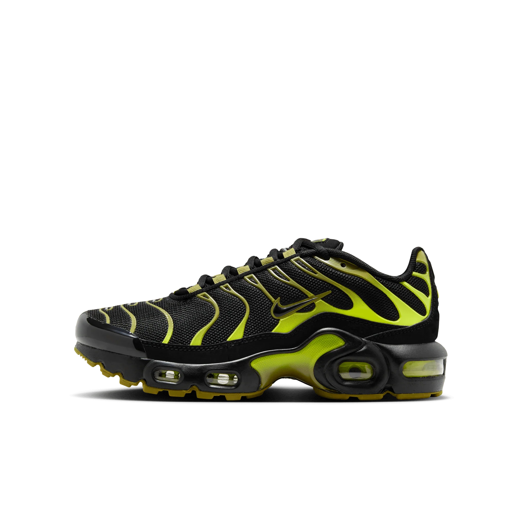 Nike Air Max Plus Black Cyber (GS) - Image 5