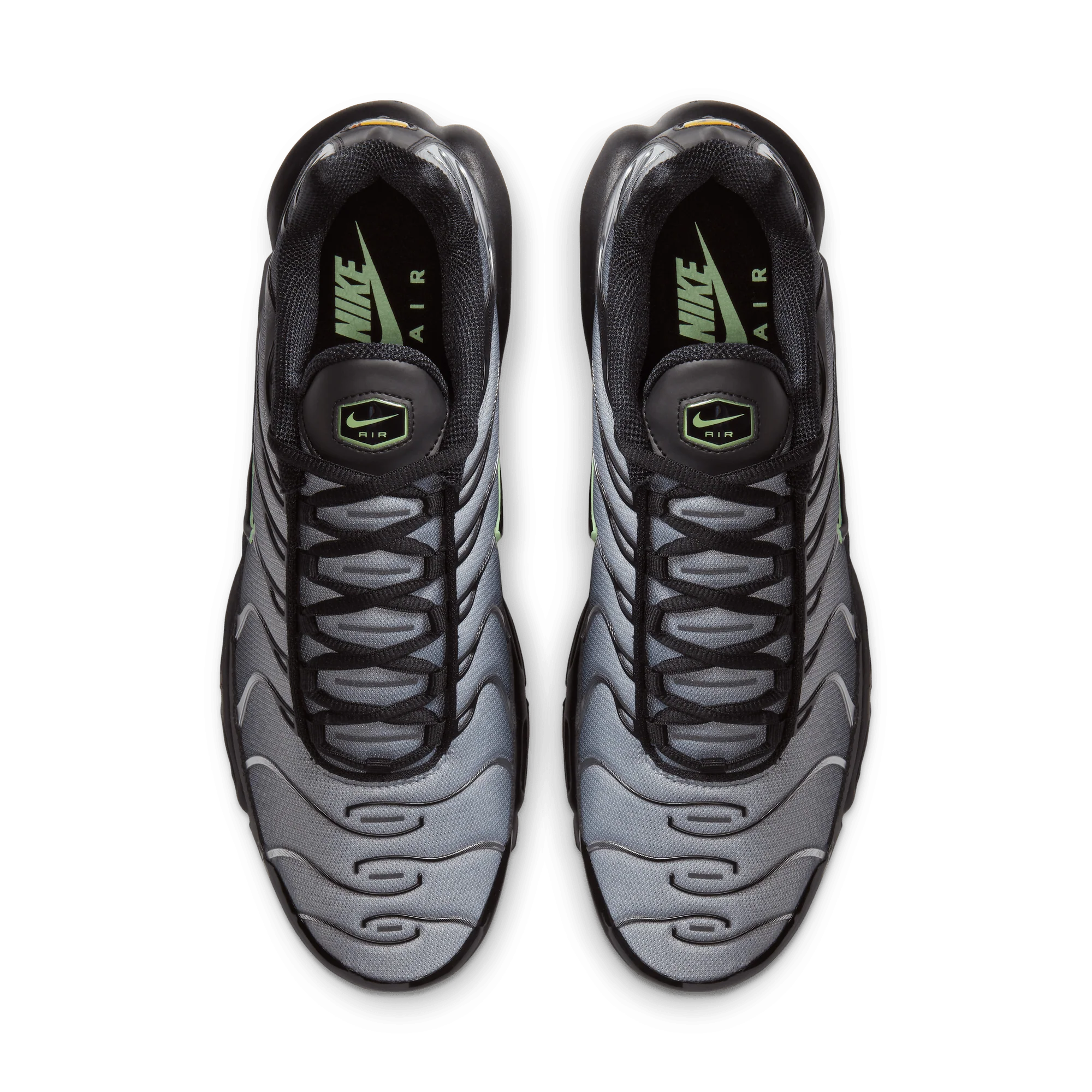 Nike Air Max Plus Black Particle Grey Vapour Green - Image 3