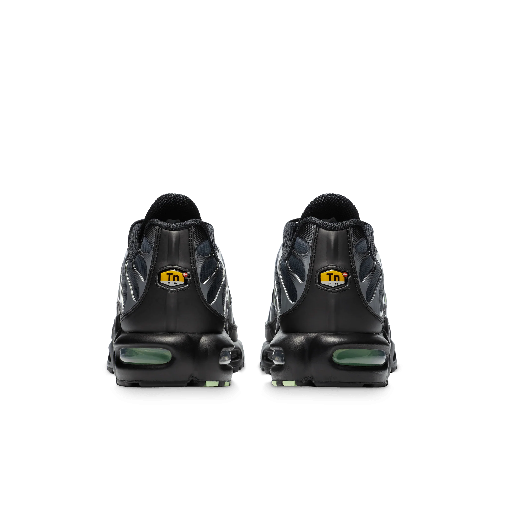 Nike Air Max Plus Black Particle Grey Vapour Green - Image 4