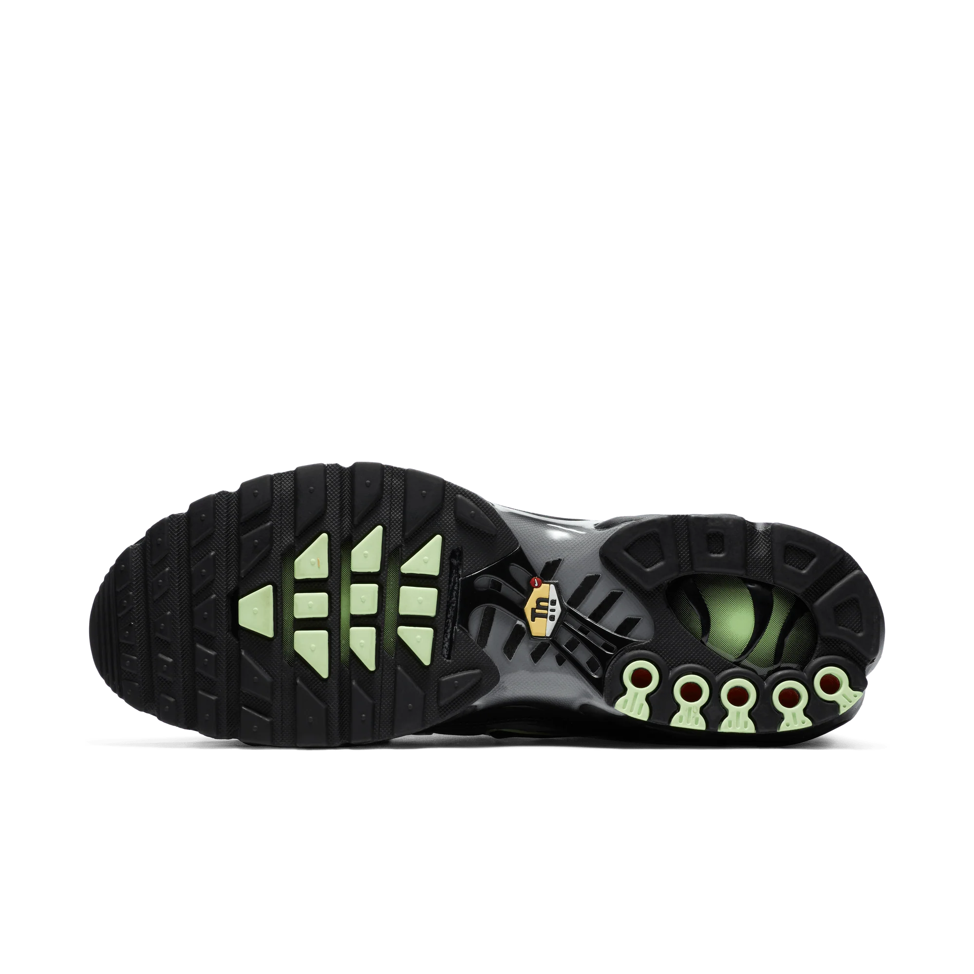 Nike Air Max Plus Black Particle Grey Vapour Green - Image 6