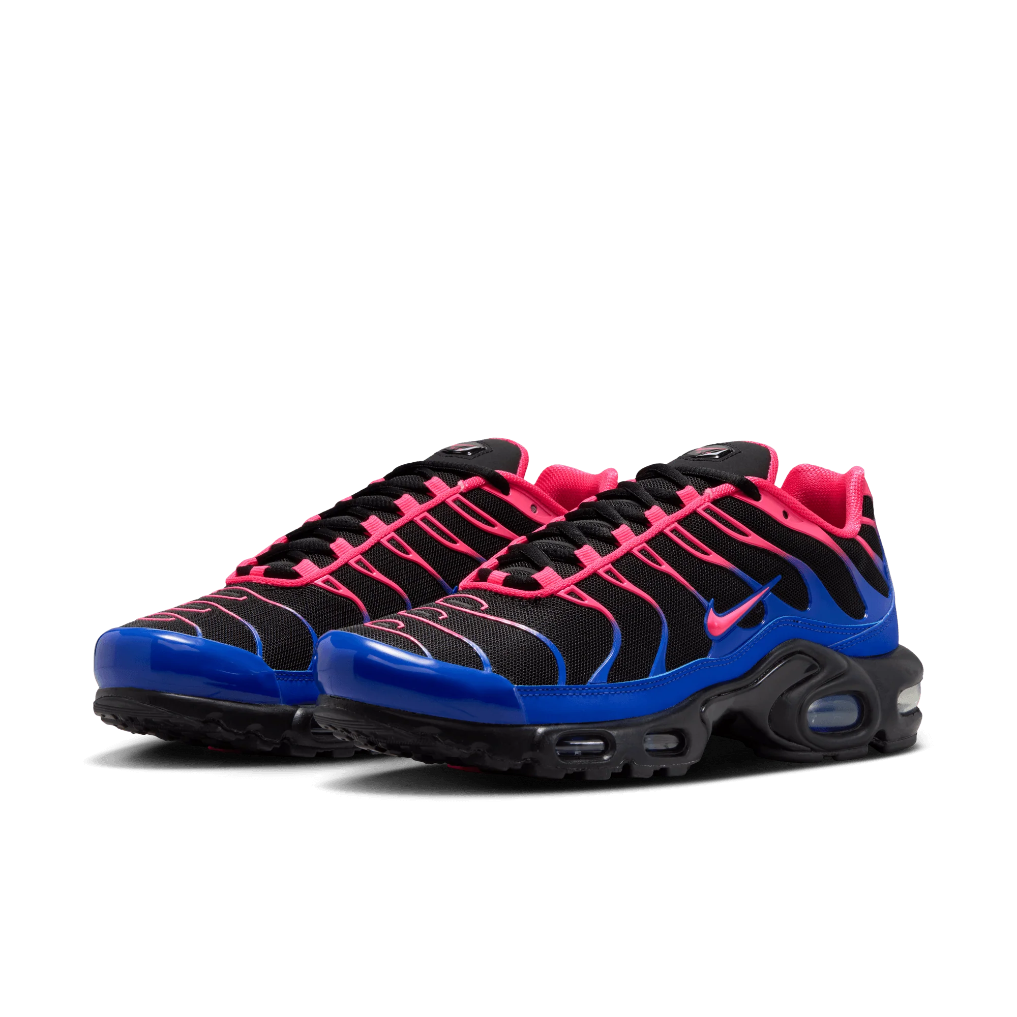 Nike Air Max Plus Black Racer Blue Hyper Pink (Women's) - Image 2