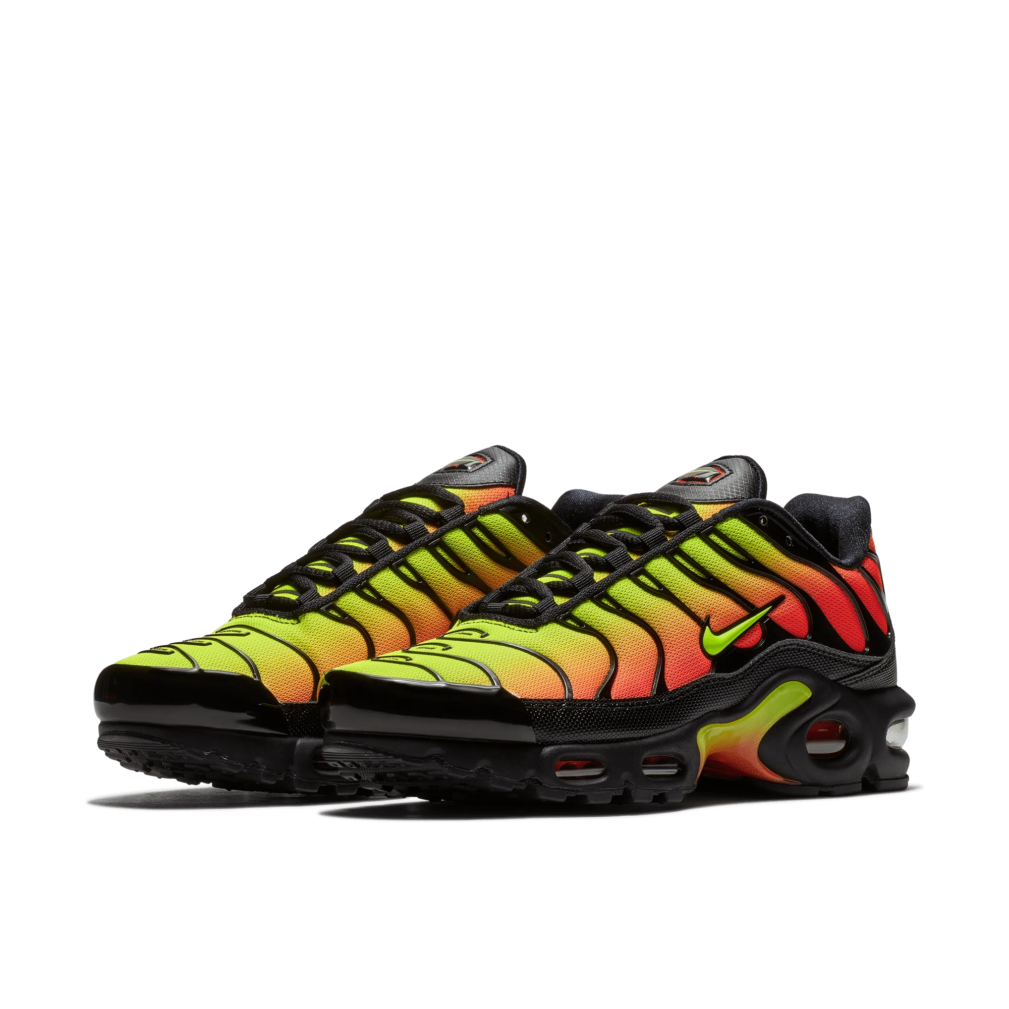 Nike Air Max Plus Black Volt Solar Red (Women's) - Image 2