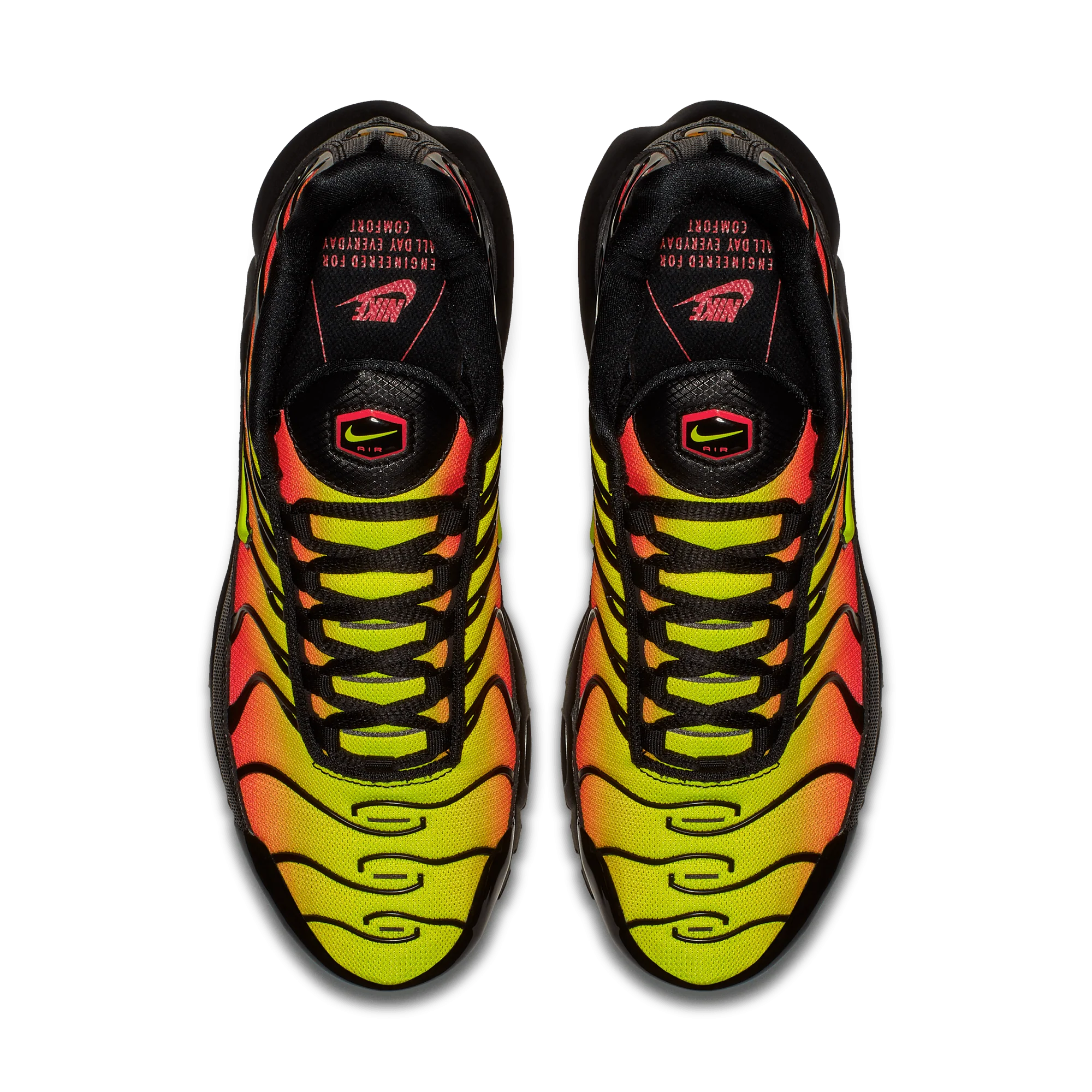Nike Air Max Plus Black Volt Solar Red (Women's) - Image 3
