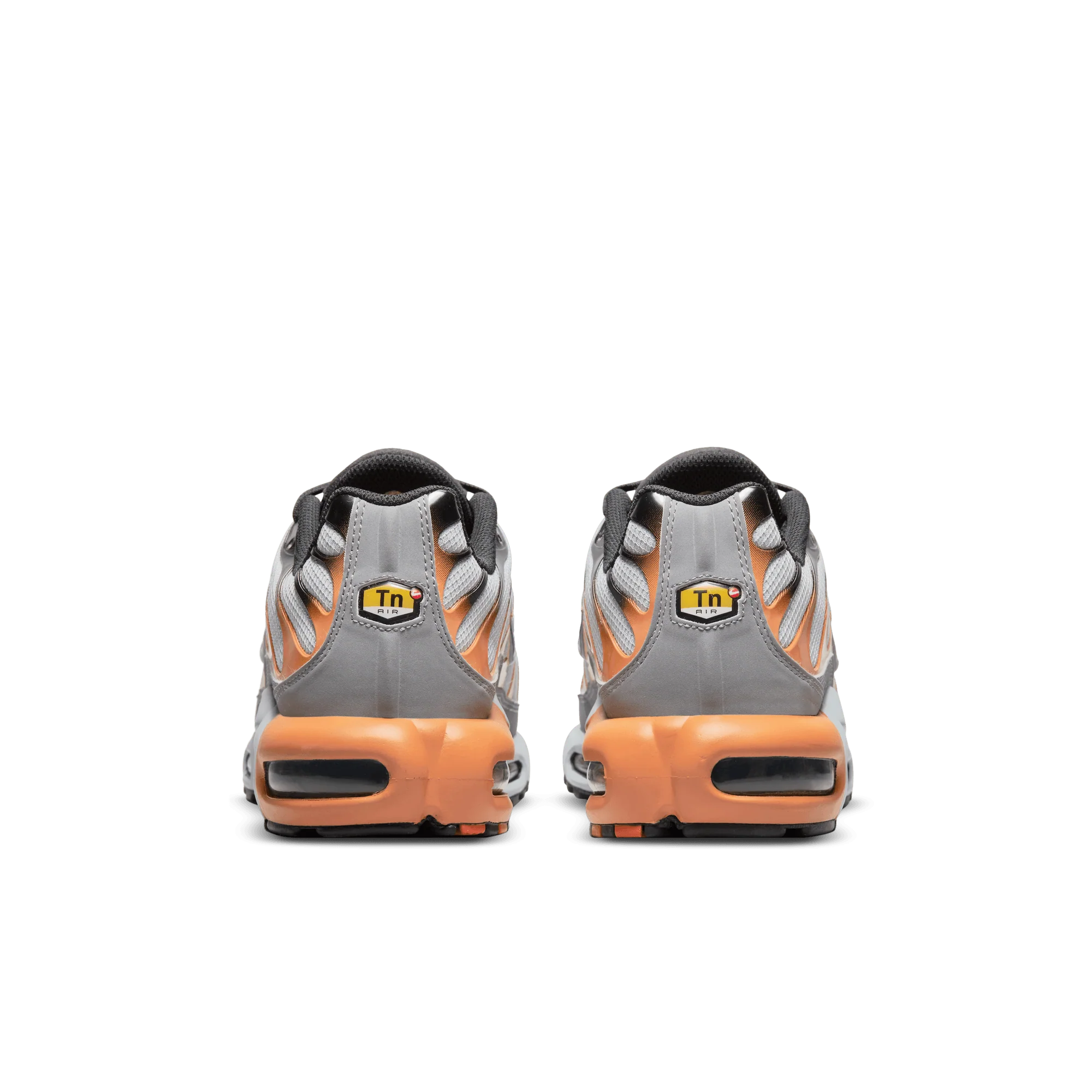 Nike Air Max Plus Grey Orange - Image 4