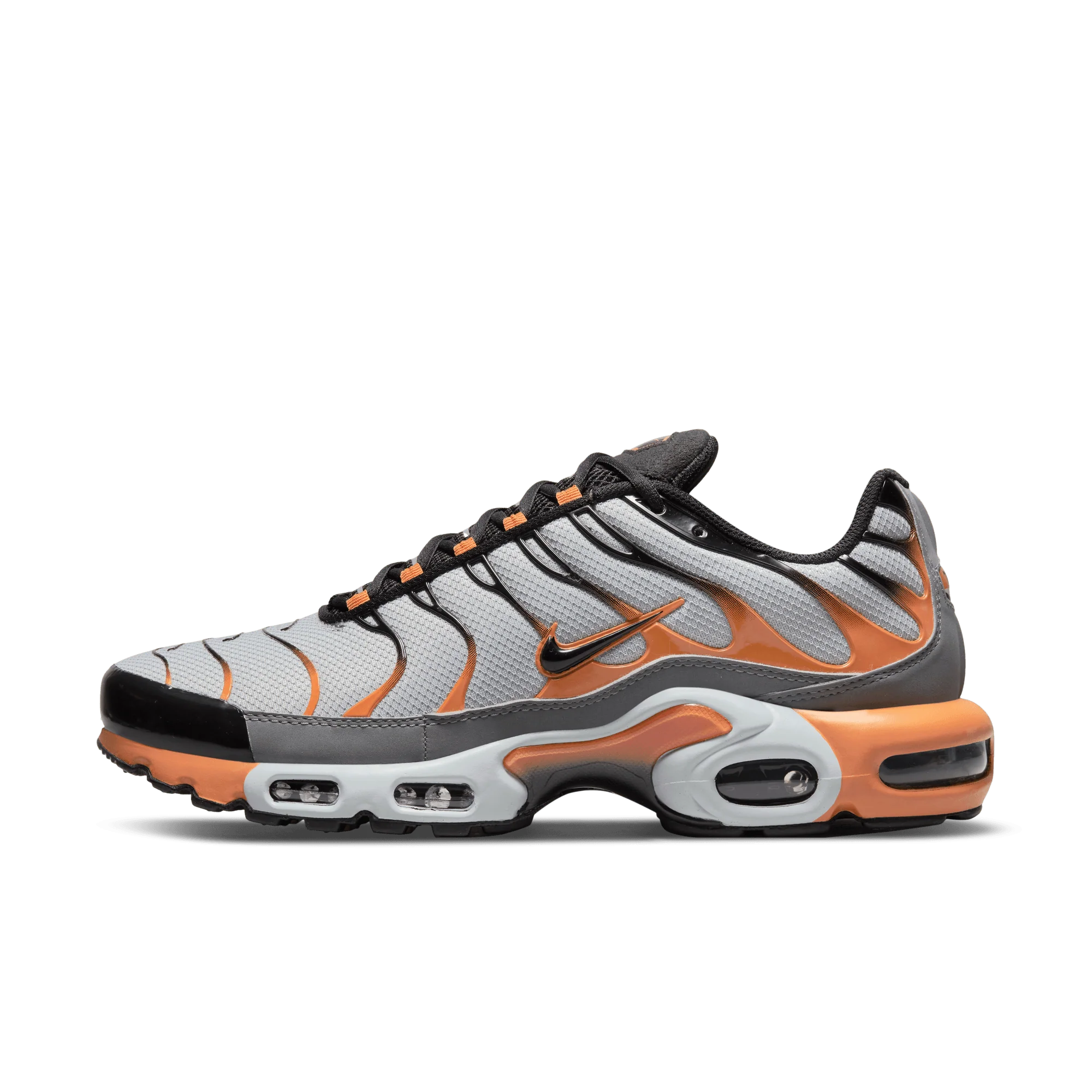Nike Air Max Plus Grey Orange - Image 5