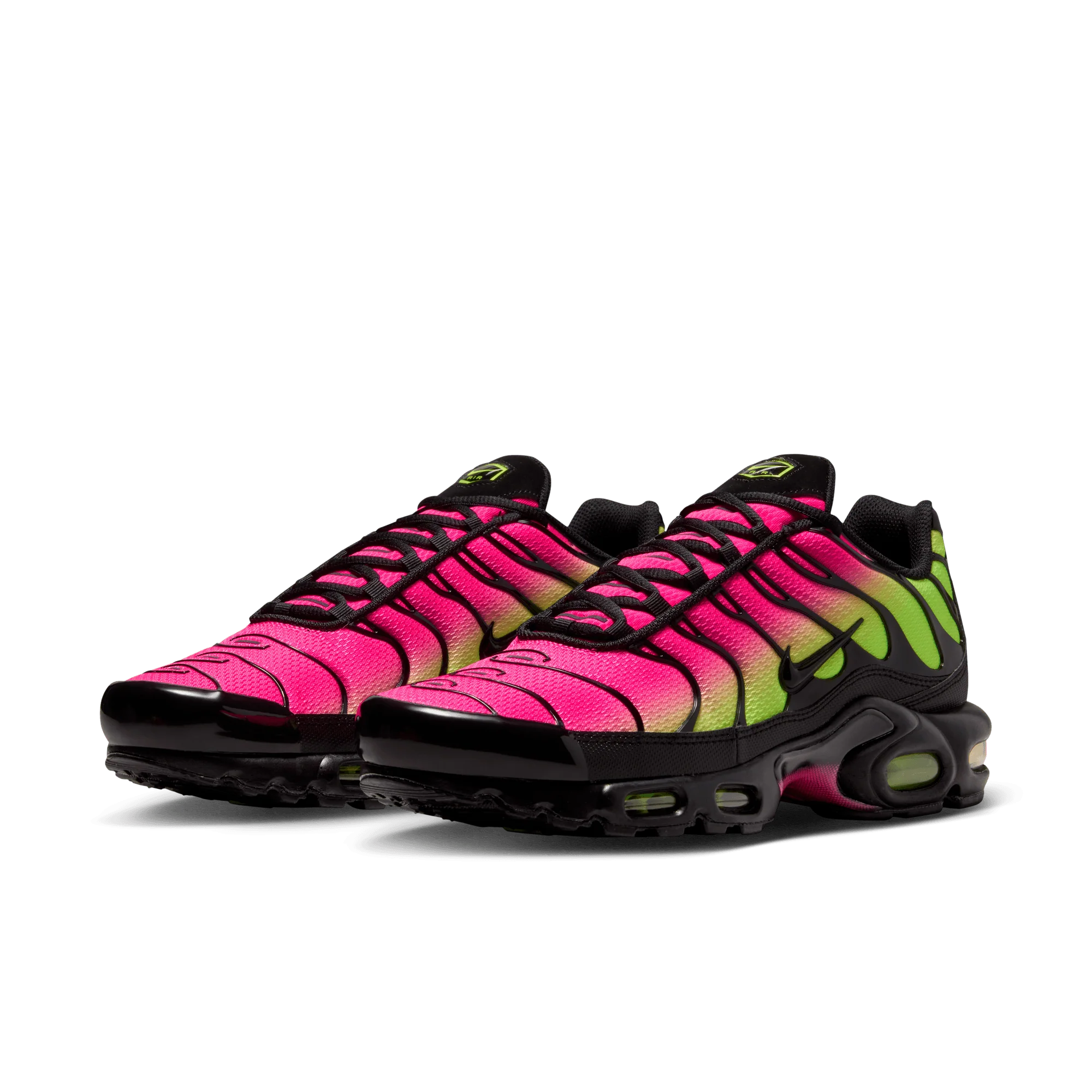Nike Air Max Plus Hyper Pink Volt Black - Image 2