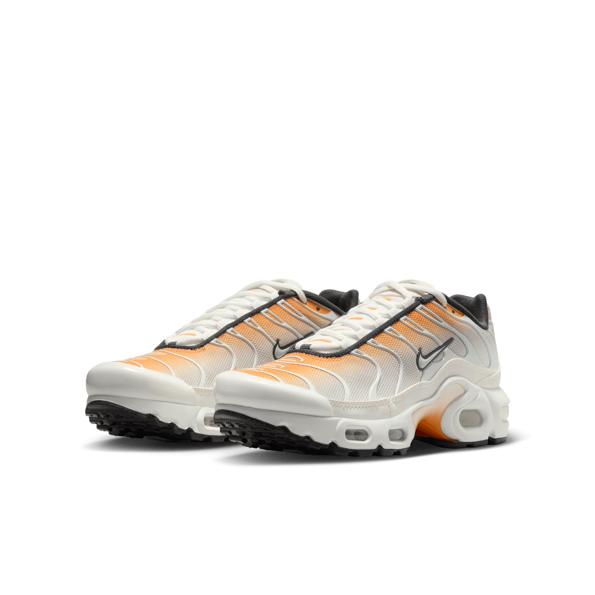 Nike Air Max Plus Orange Peel Summit White Anthracite Vast Grey (GS) - Image 2