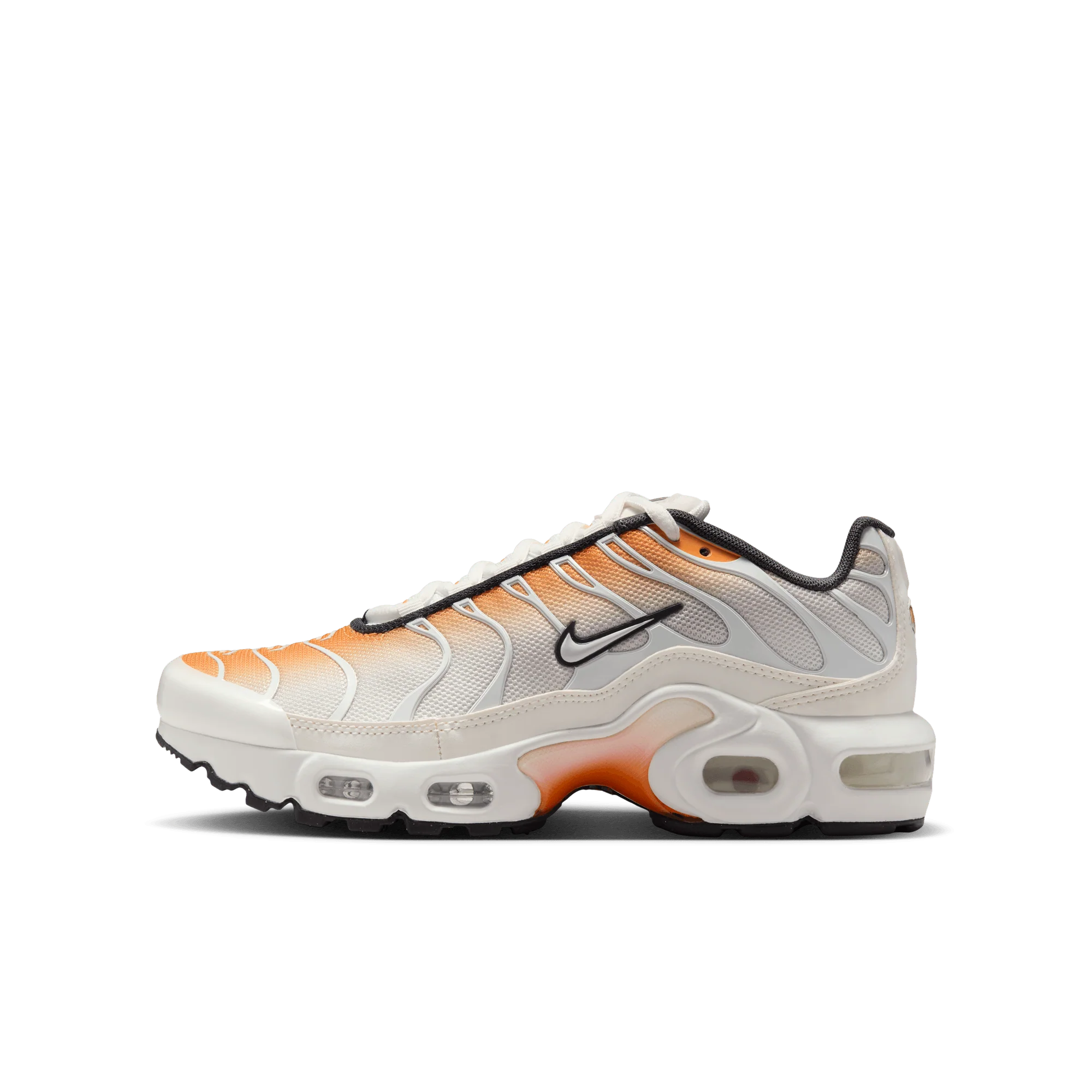Nike Air Max Plus Orange Peel Summit White Anthracite Vast Grey (GS) - Image 5