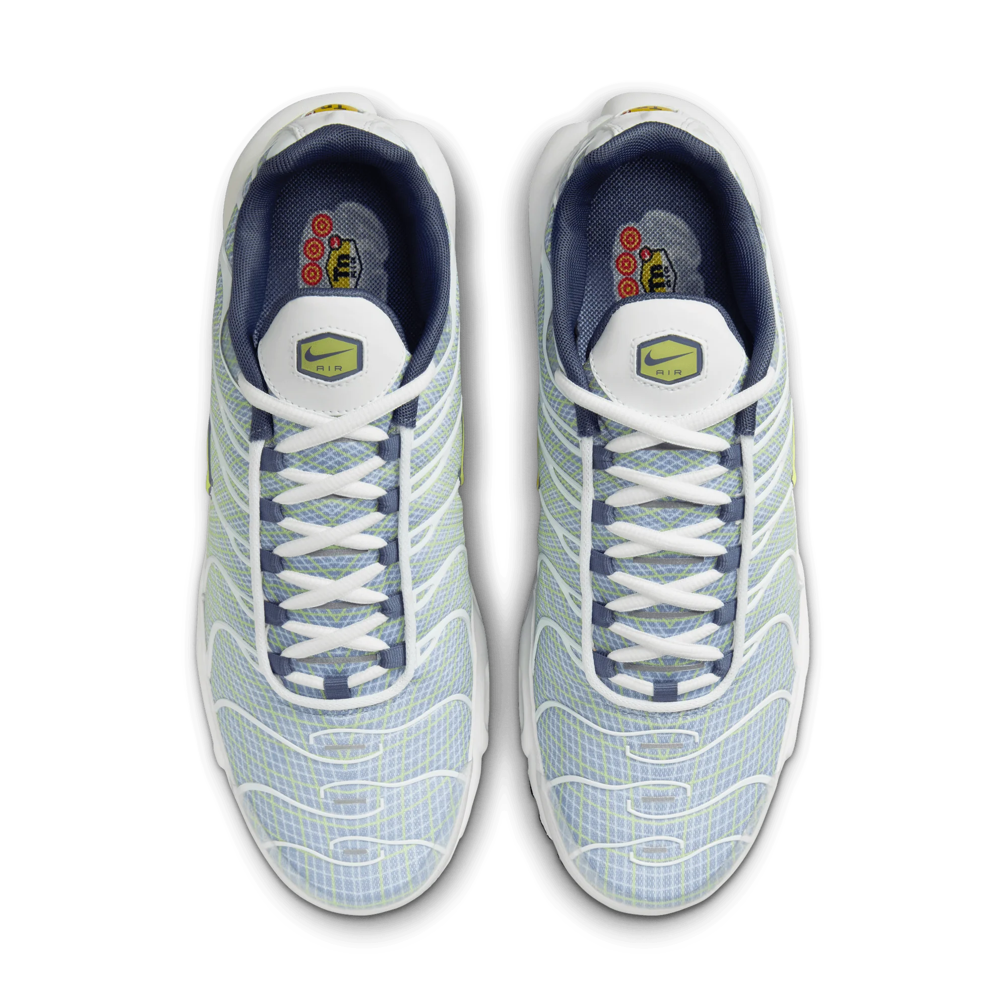 Nike Air Max Plus Pebble Grey Lime - Image 3