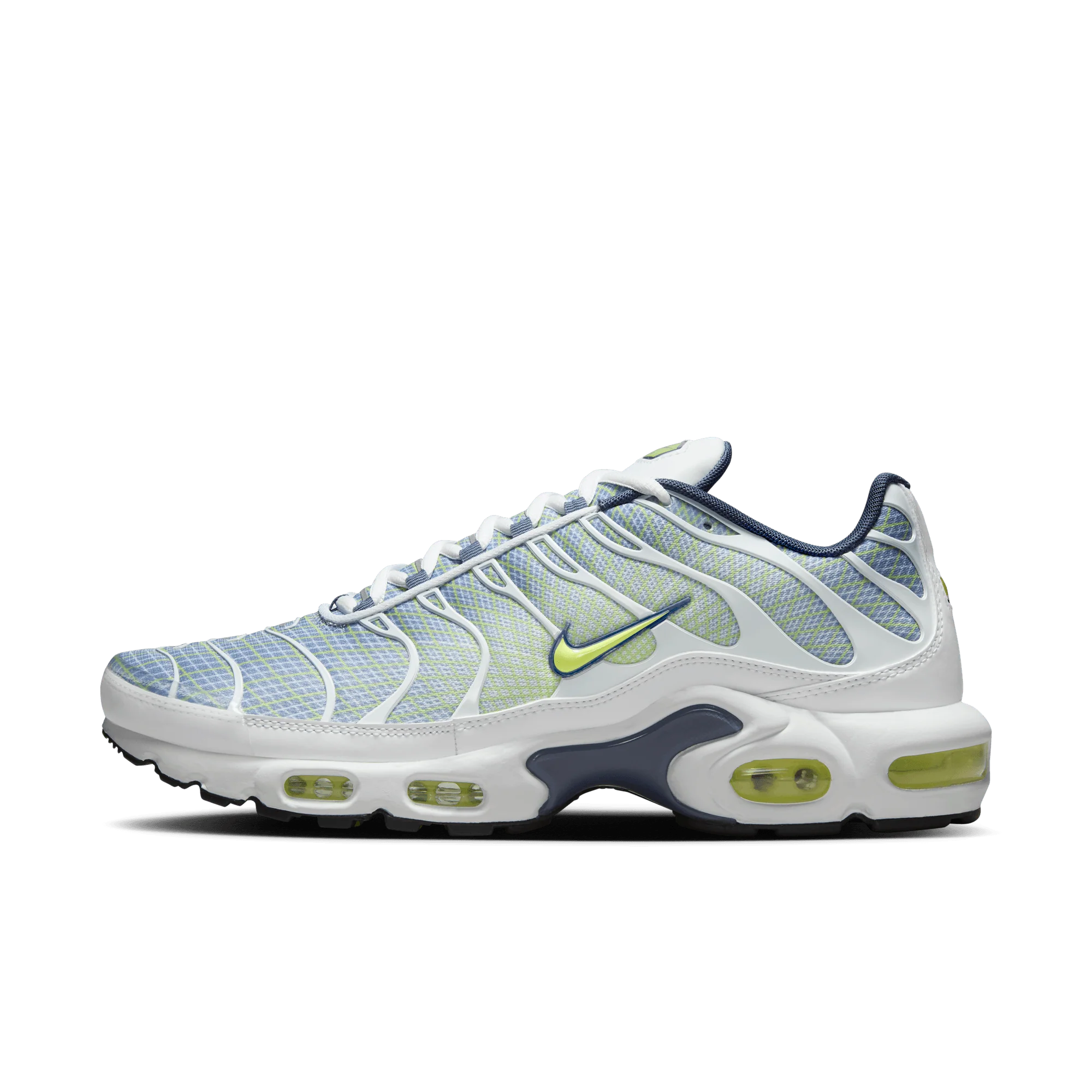 Nike Air Max Plus Pebble Grey Lime - Image 5