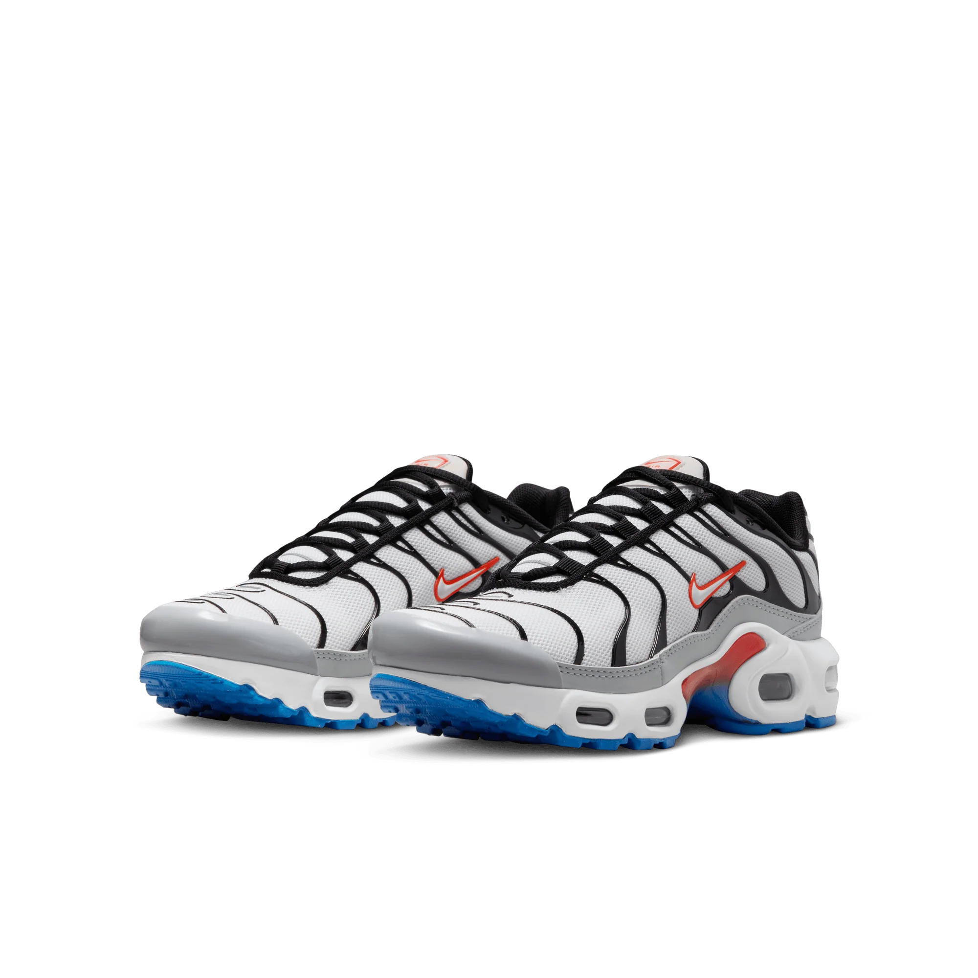 Nike Air Max Plus Platinum Black Red (GS) - Image 2