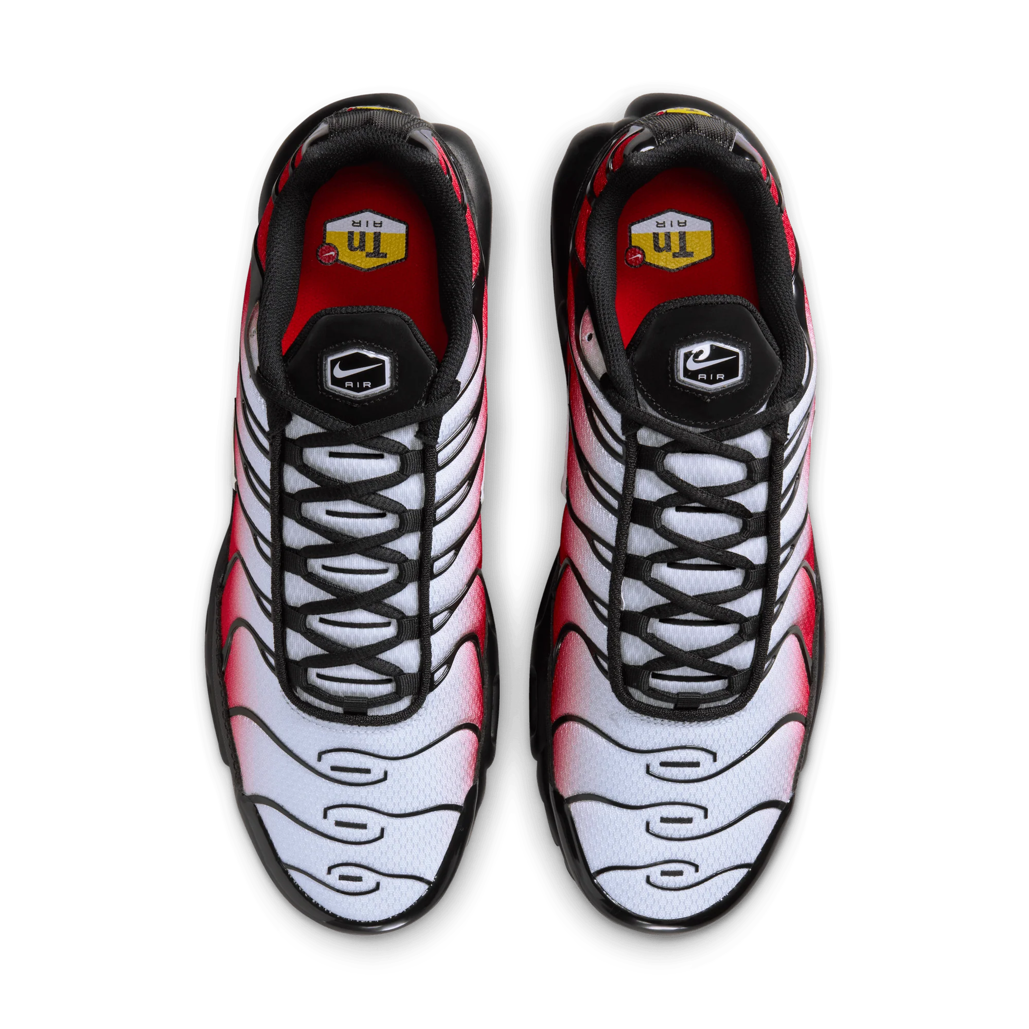 Nike Air Max Plus Pure Platinum University Red Black White - Image 3