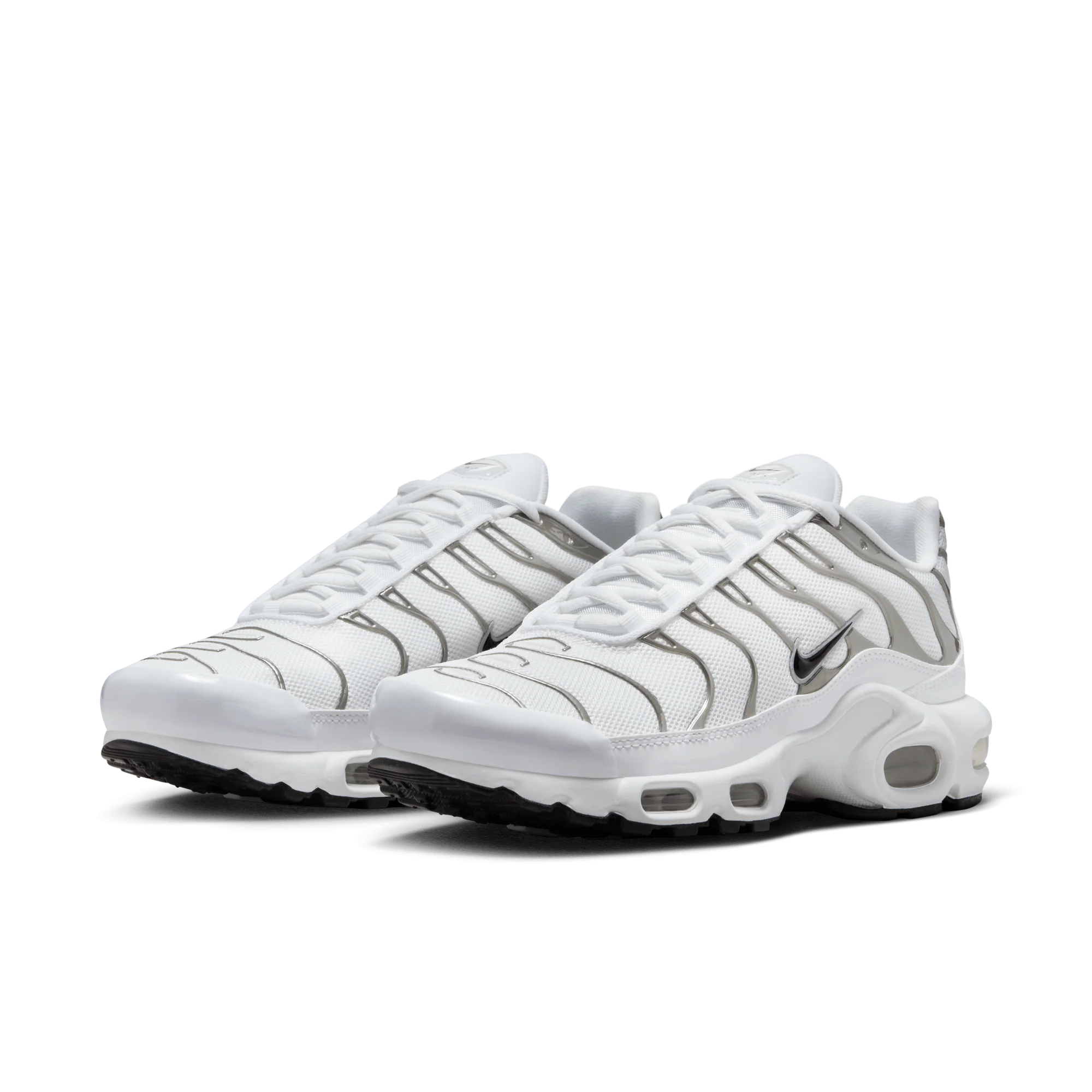Nike Air Max Plus SE White Metallic Silver (Women's) - Image 2