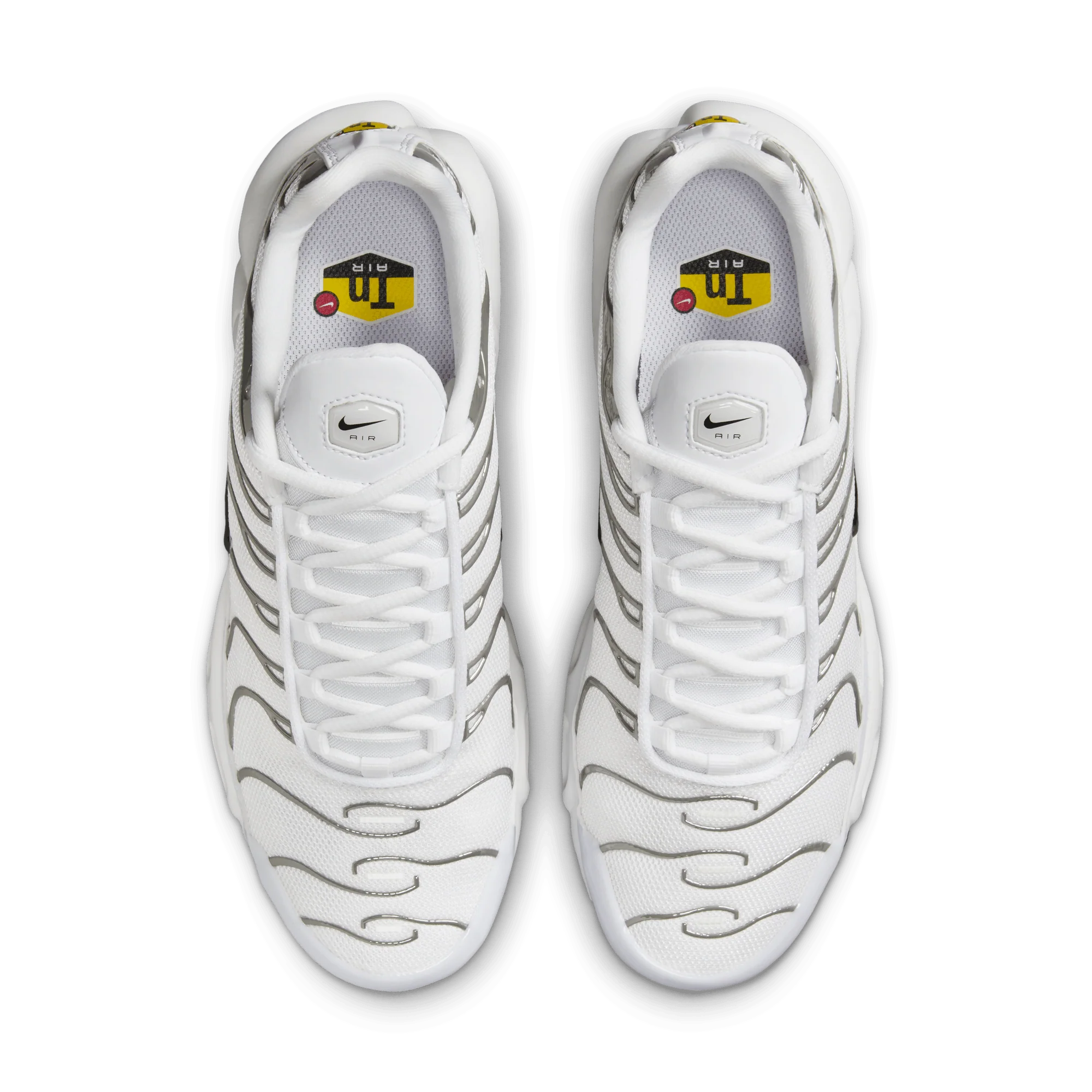 Nike Air Max Plus SE White Metallic Silver (Women's) - Image 3