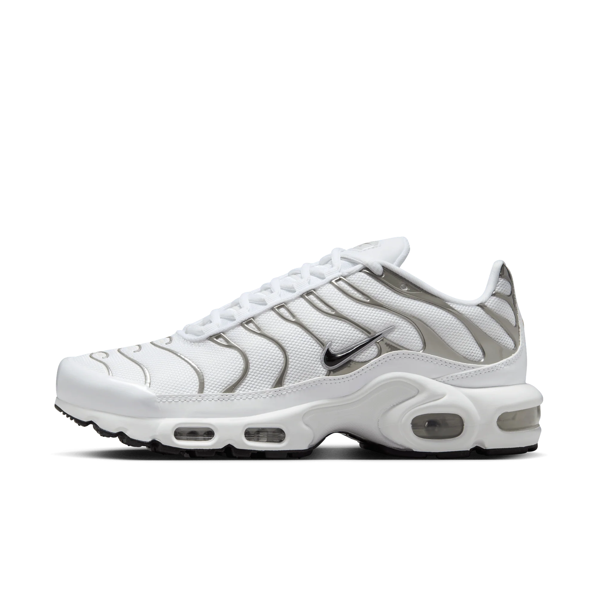 Nike Air Max Plus SE White Metallic Silver (Women's) - Image 5