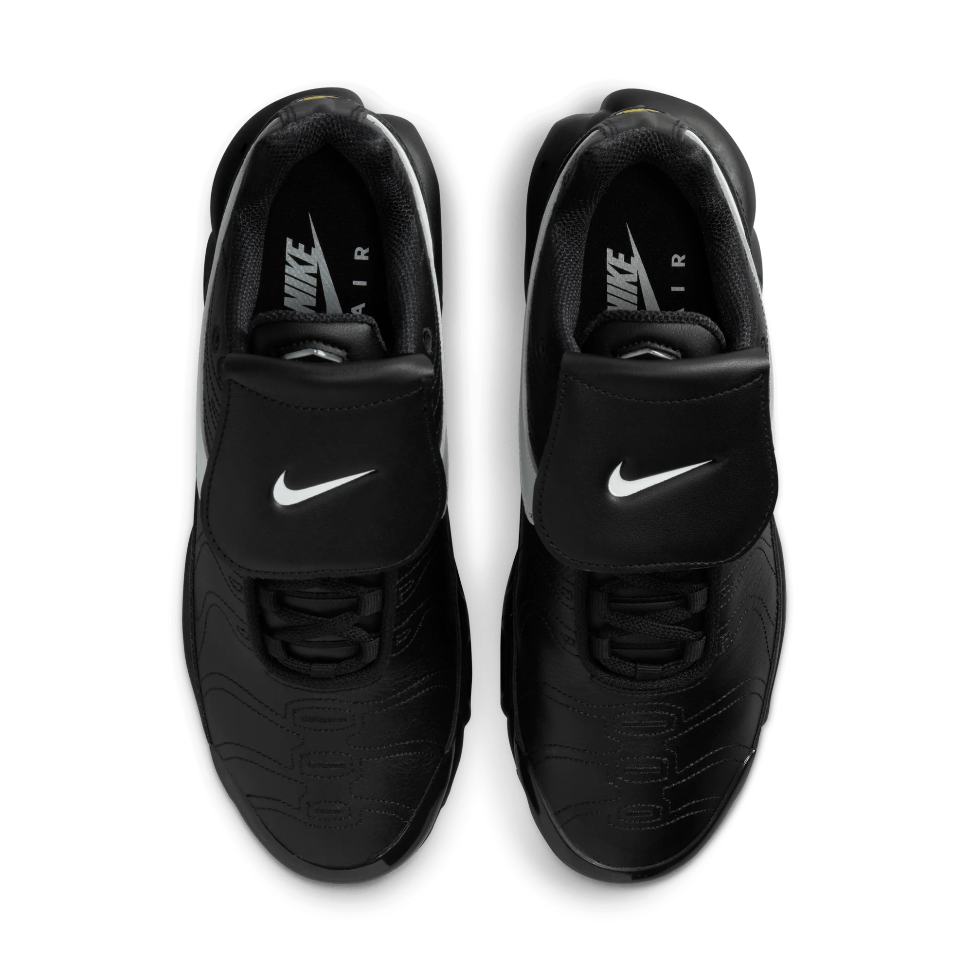 Nike Air Max Plus Tiempo Black White (Women's) - Image 3