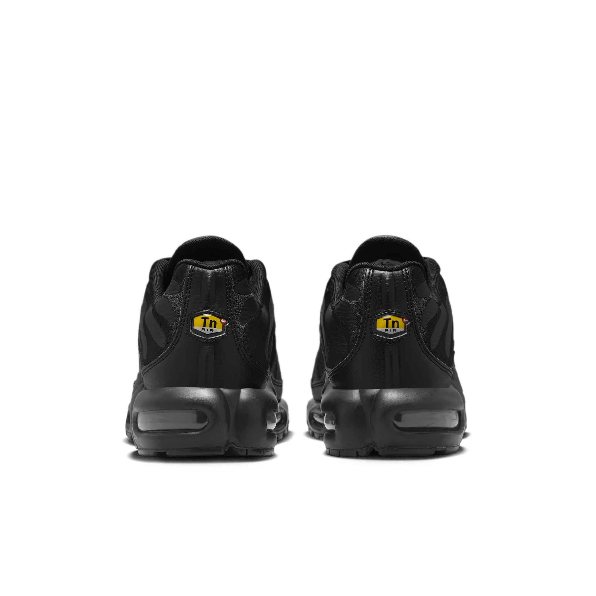 Nike Air Max Plus Triple Black Leather - Image 4