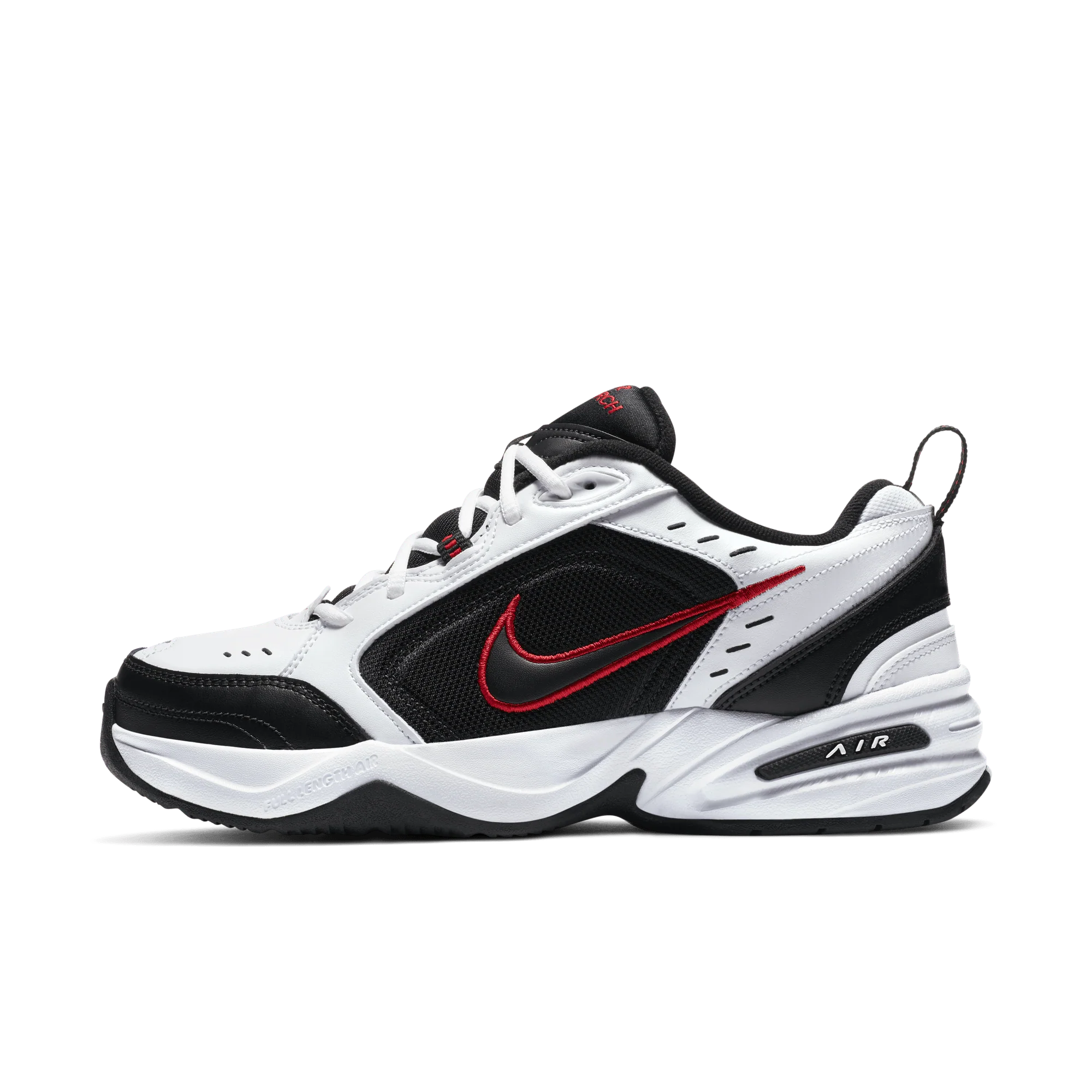 Nike Air Monarch IV White Black - Image 5