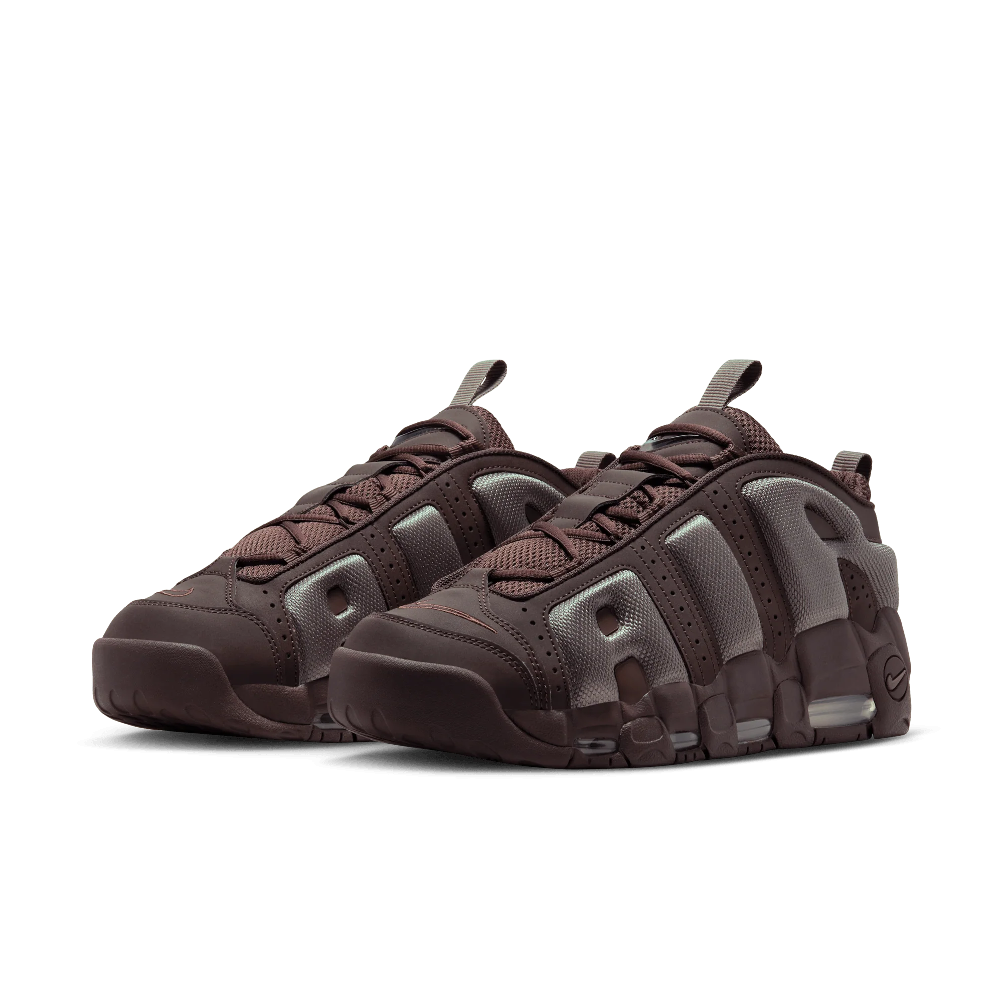 Nike Air More Uptempo Low Baroque Brown Cave Stone - Image 2