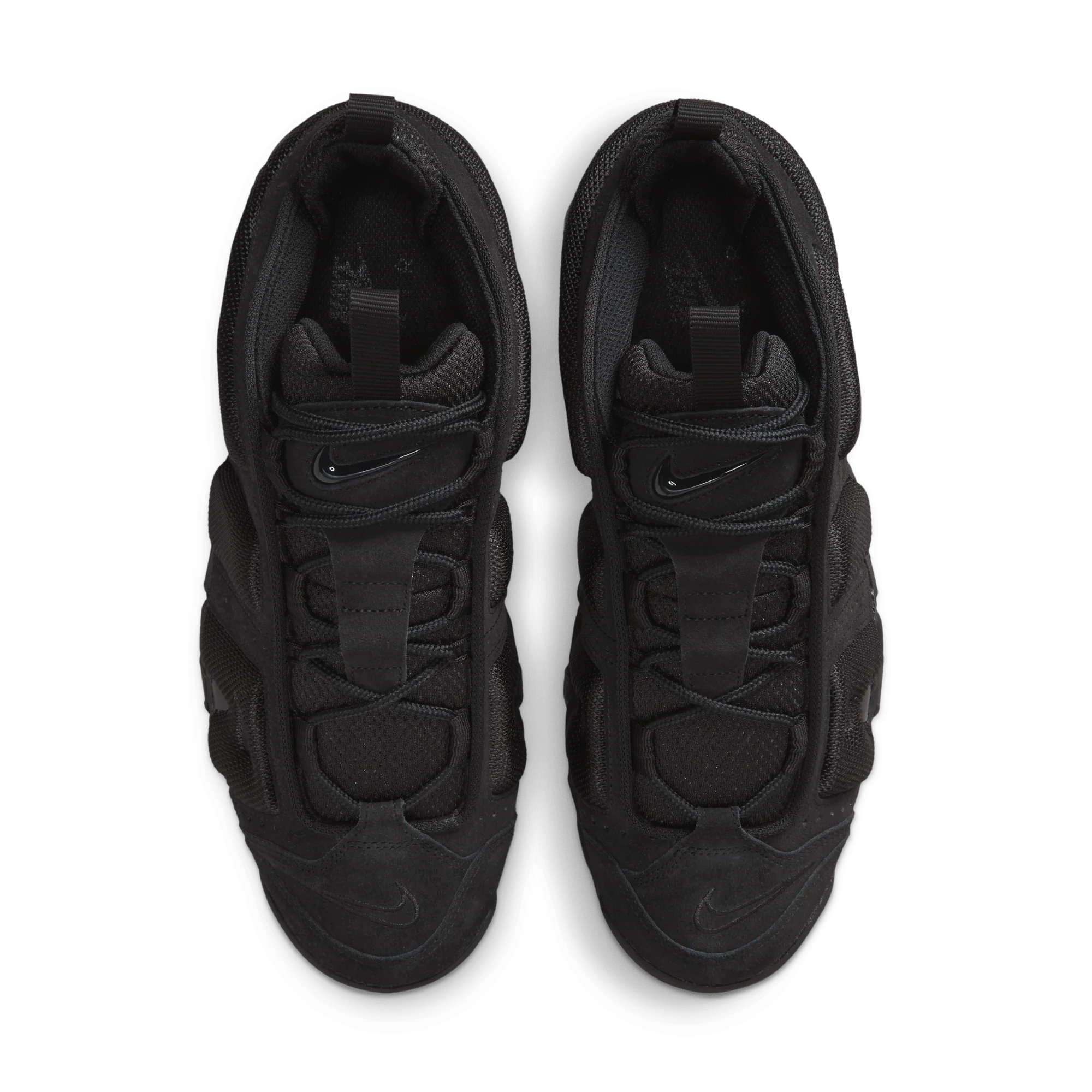 Nike Air More Uptempo Low 'Triple Black' - Image 3