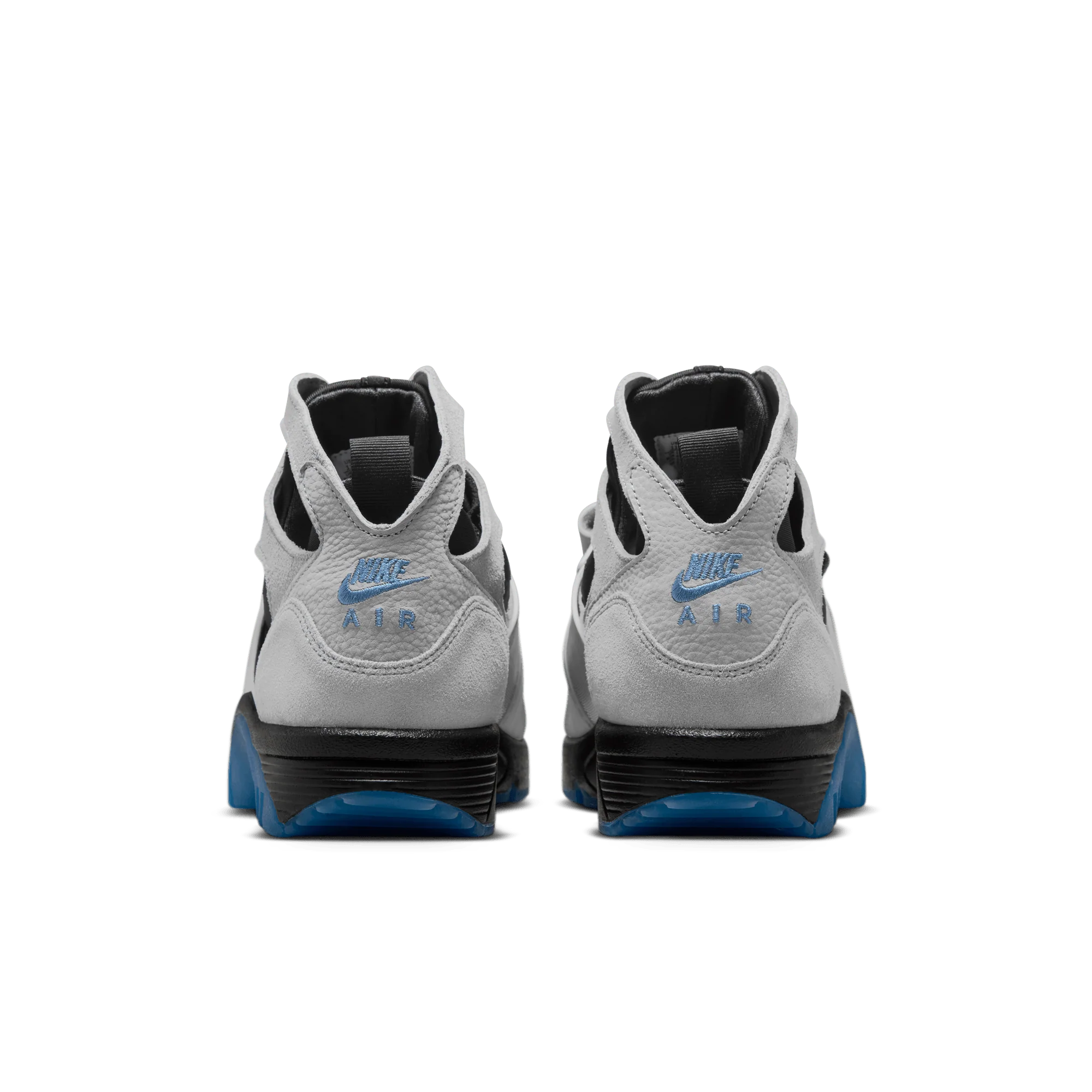 Nike Air Trainer Huarache Wolf Grey Star Blue - Image 4