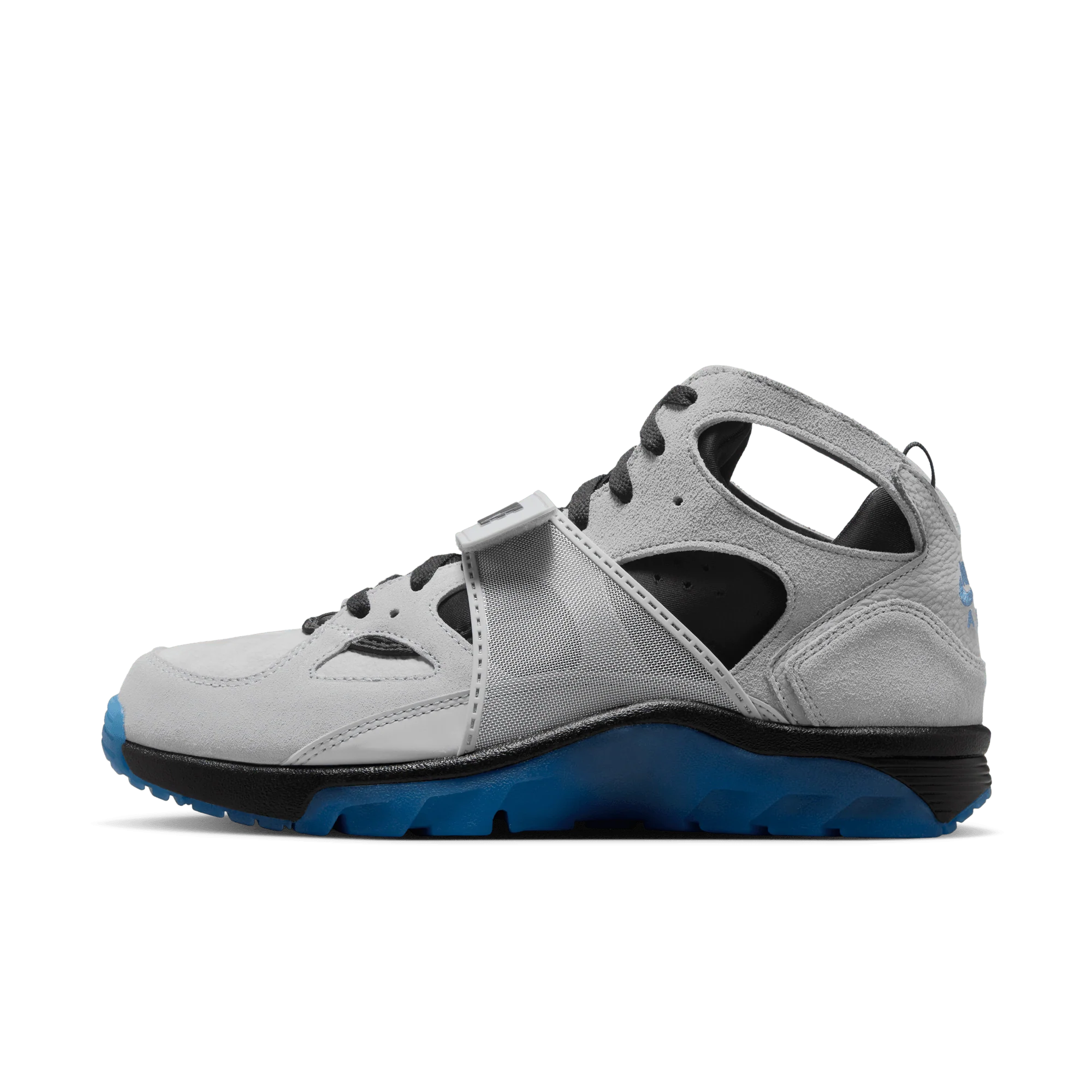 Nike Air Trainer Huarache Wolf Grey Star Blue - Image 5