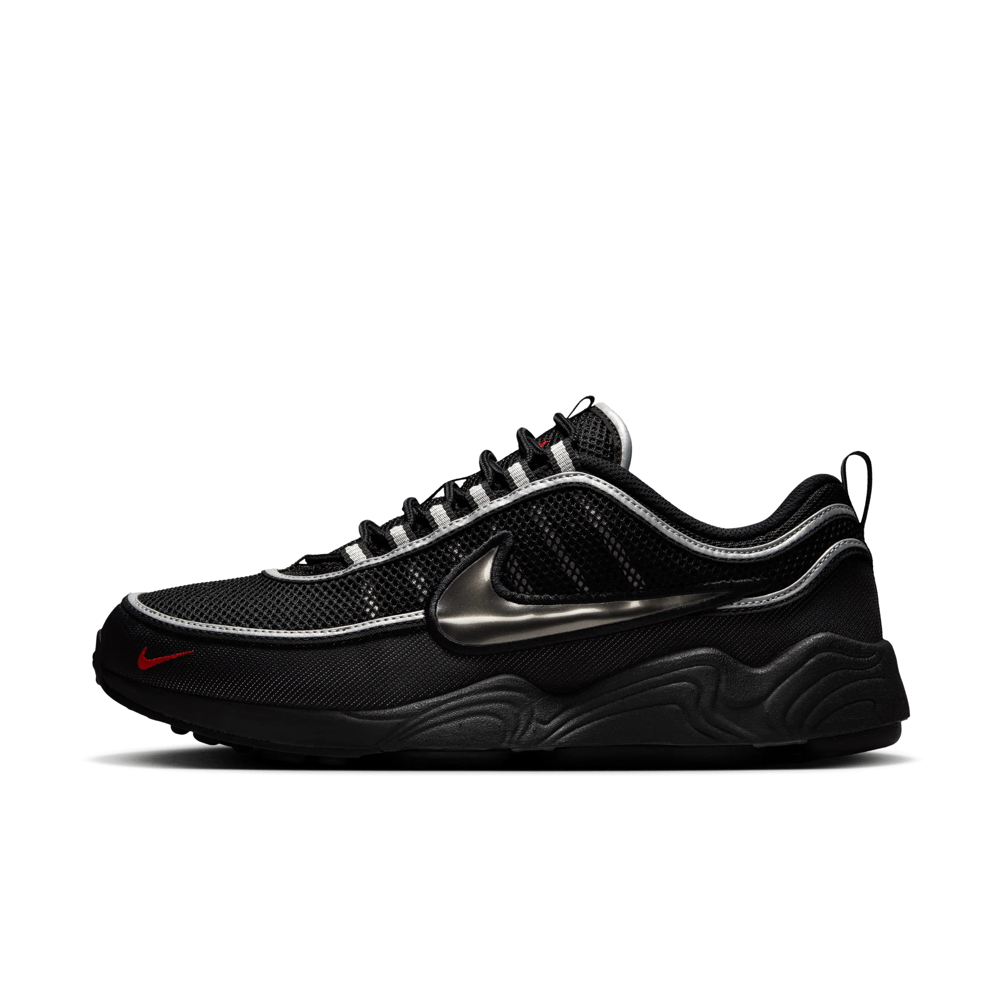 Nike Air Zoom Spiridon Black Metallic Silver - Image 5