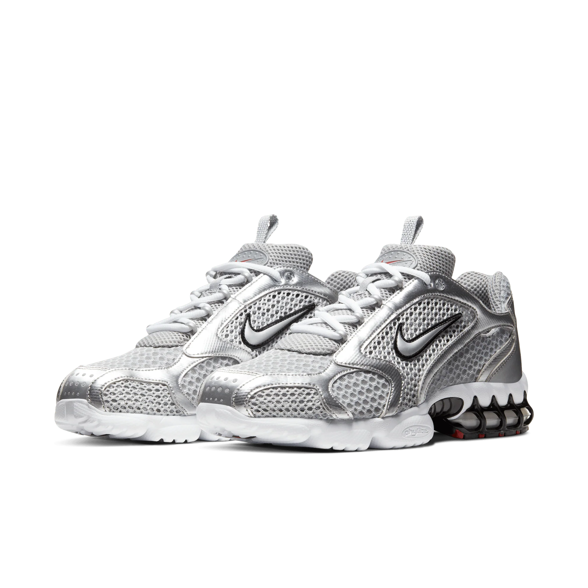 Nike Air Zoom Spiridon Cage 2 Metallic Silver - Image 2