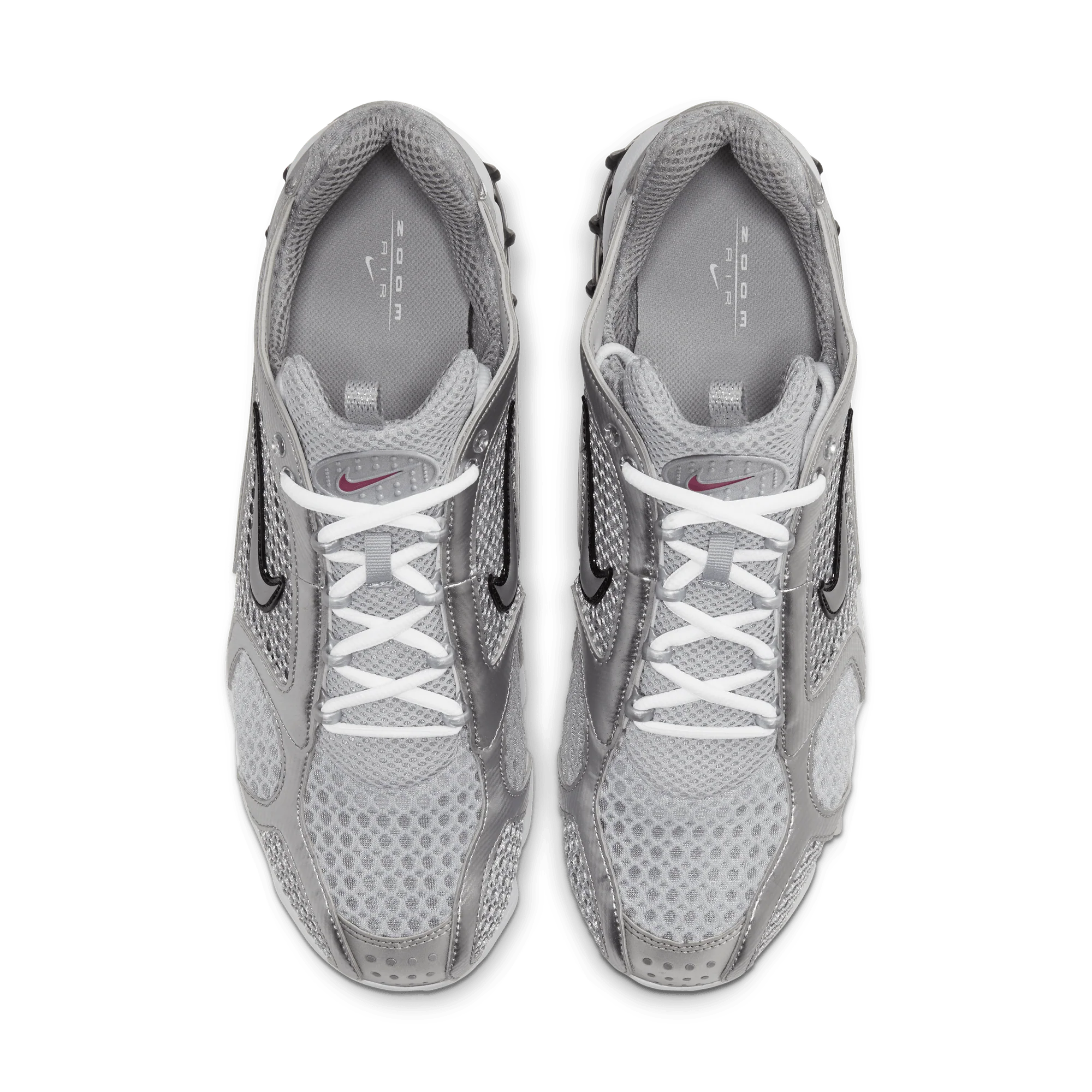 Nike Air Zoom Spiridon Cage 2 Metallic Silver - Image 3