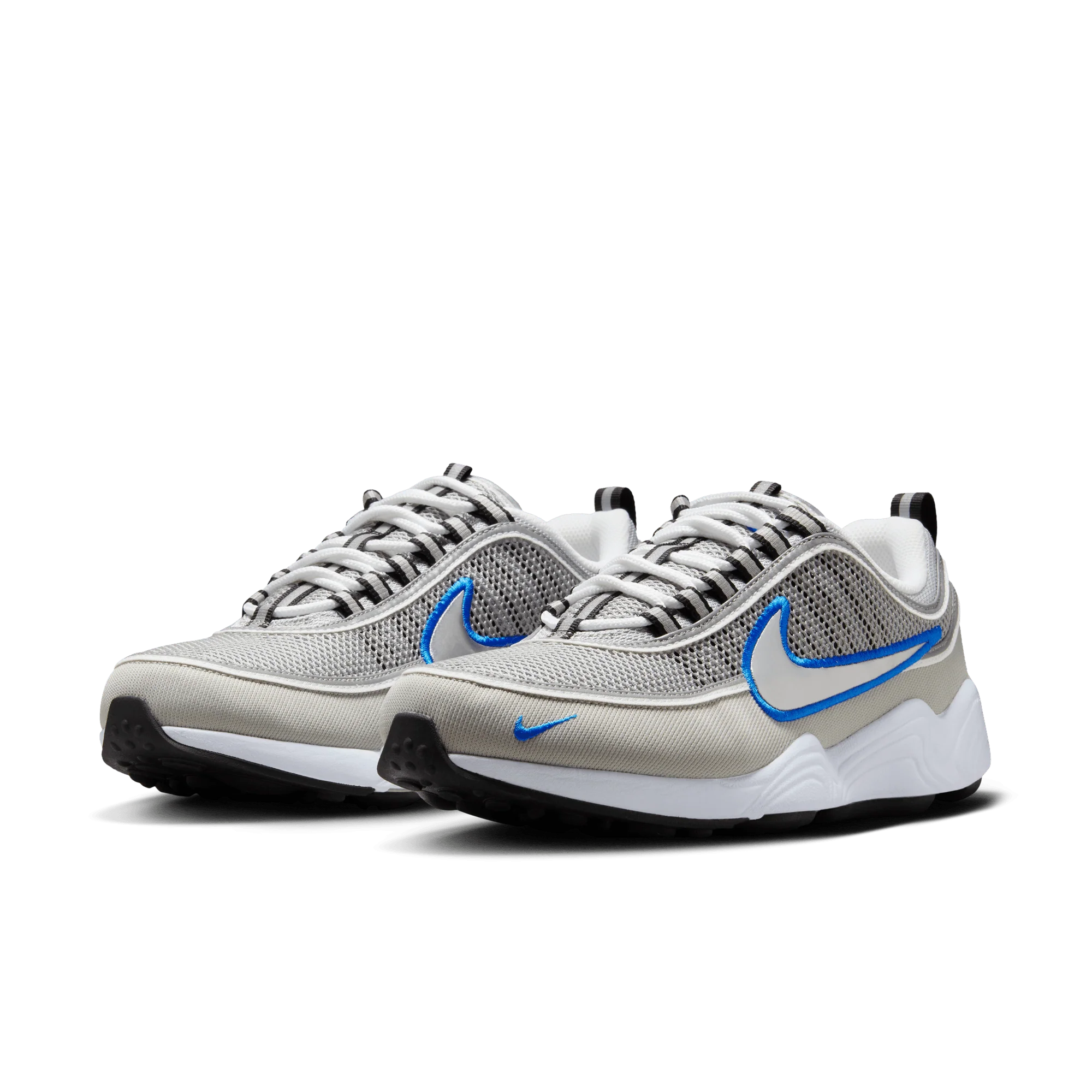 Nike Air Zoom Spiridon SP Metallic Silver Blue - Image 2