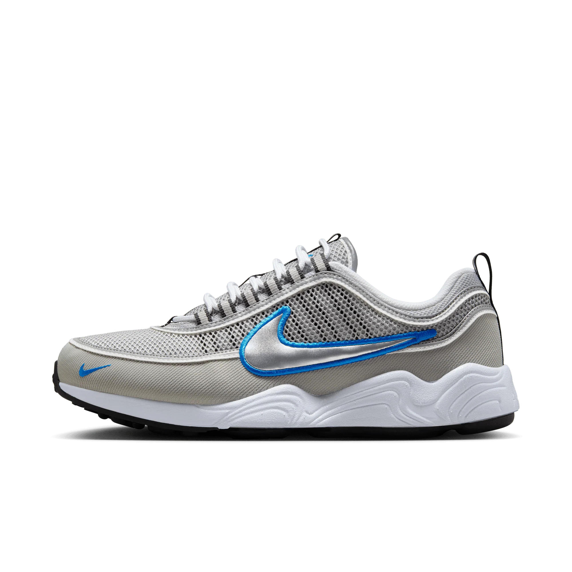 Nike Air Zoom Spiridon SP Metallic Silver Blue - Image 5