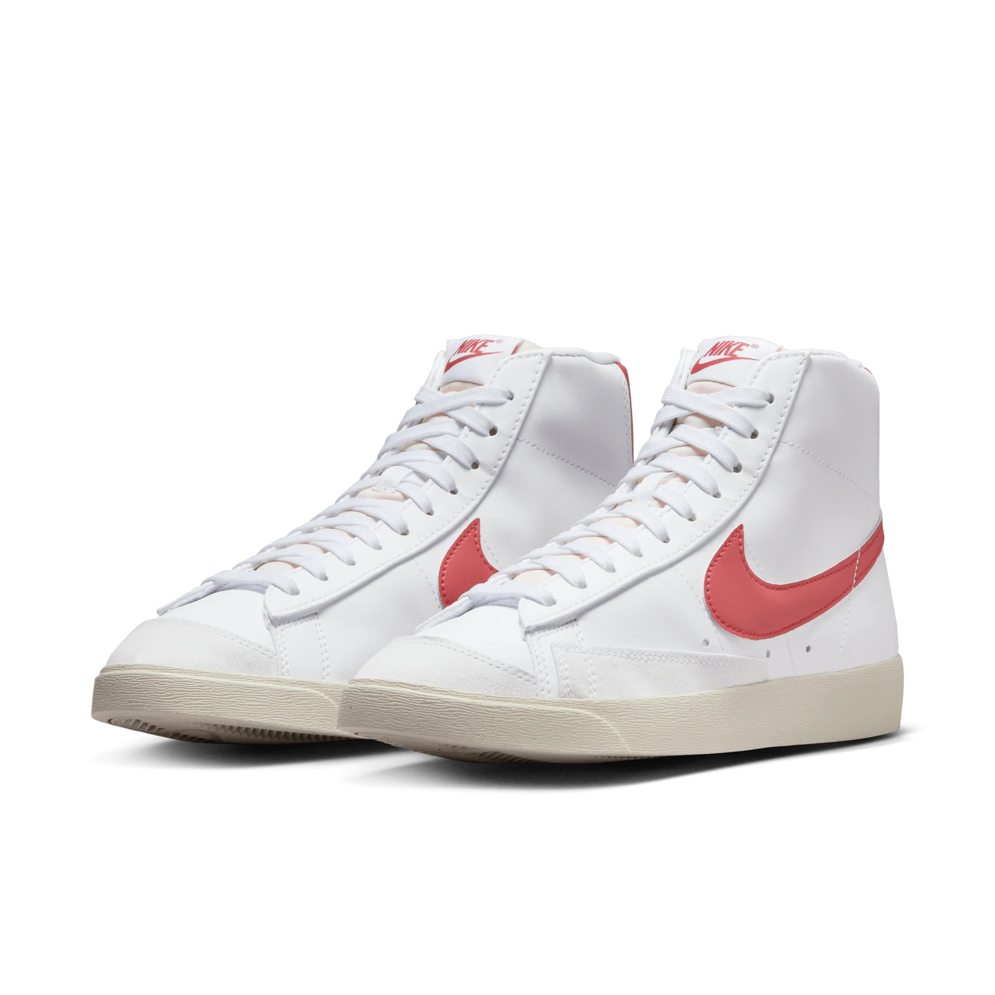 Nike Blazer Mid 77 White Adobe Red Stardust Sail (Women's) - Image 2