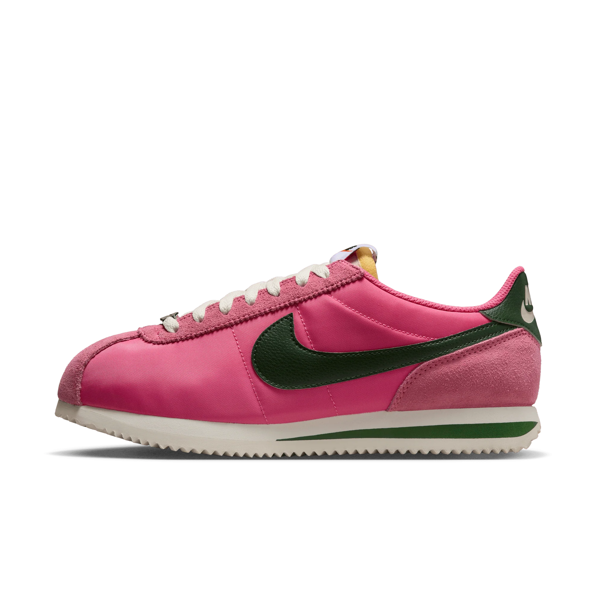 Nike Cortez TXT Pinksicle Sail White Fir (Women's) - Image 5