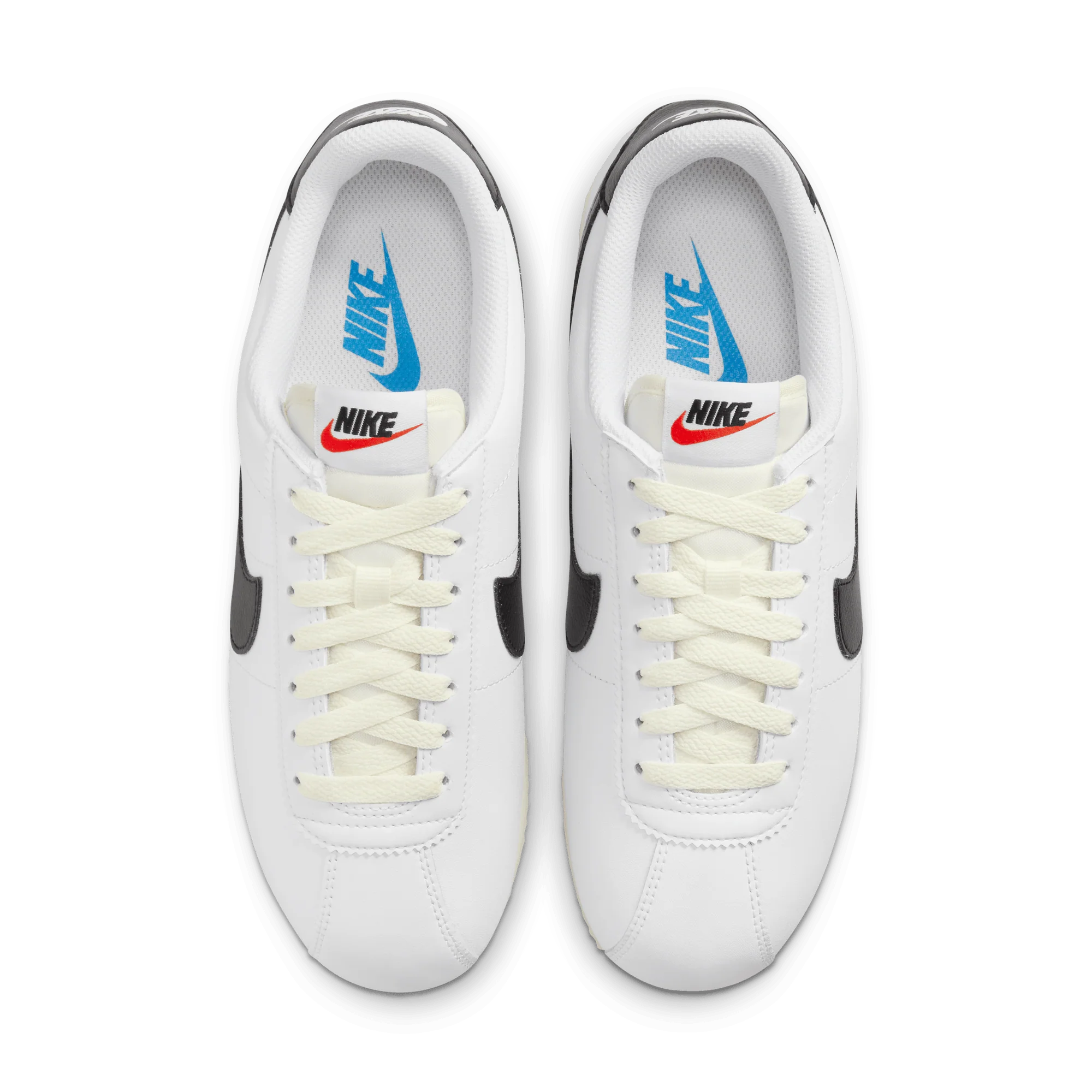 Nike Cortez White Black Light Photo Blue (Women's) - Image 3