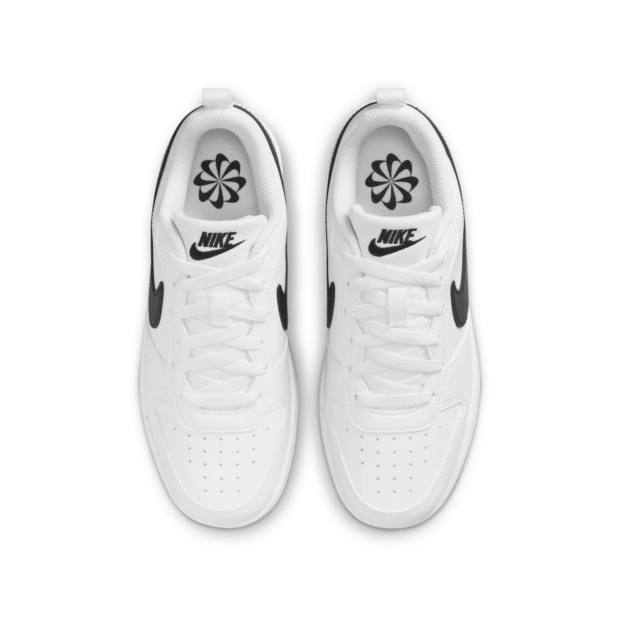 Nike Court Borough Low Recraft White Black (GS) - Image 3